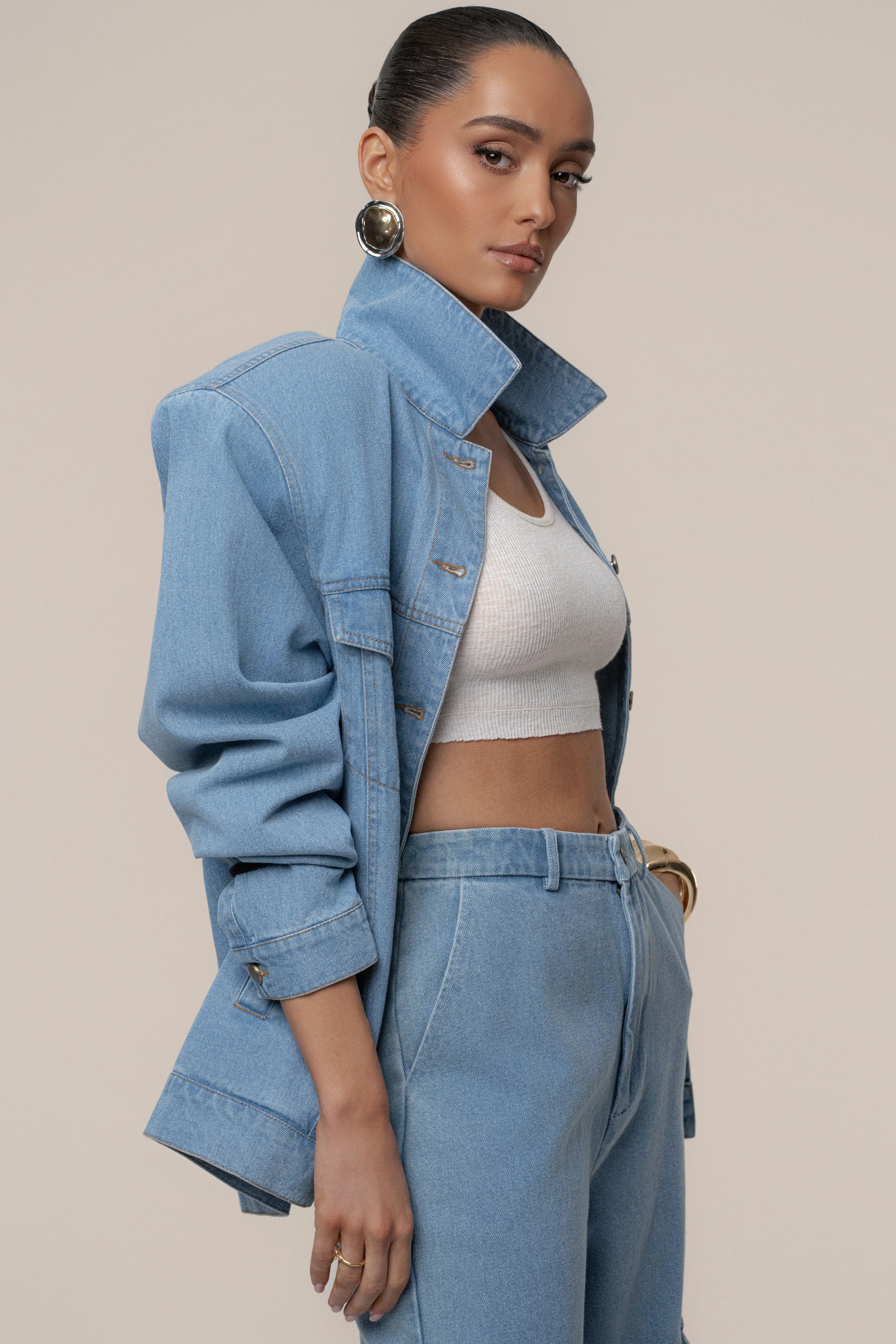 Medium Wash Next Phase Denim Jacket - Image 14
