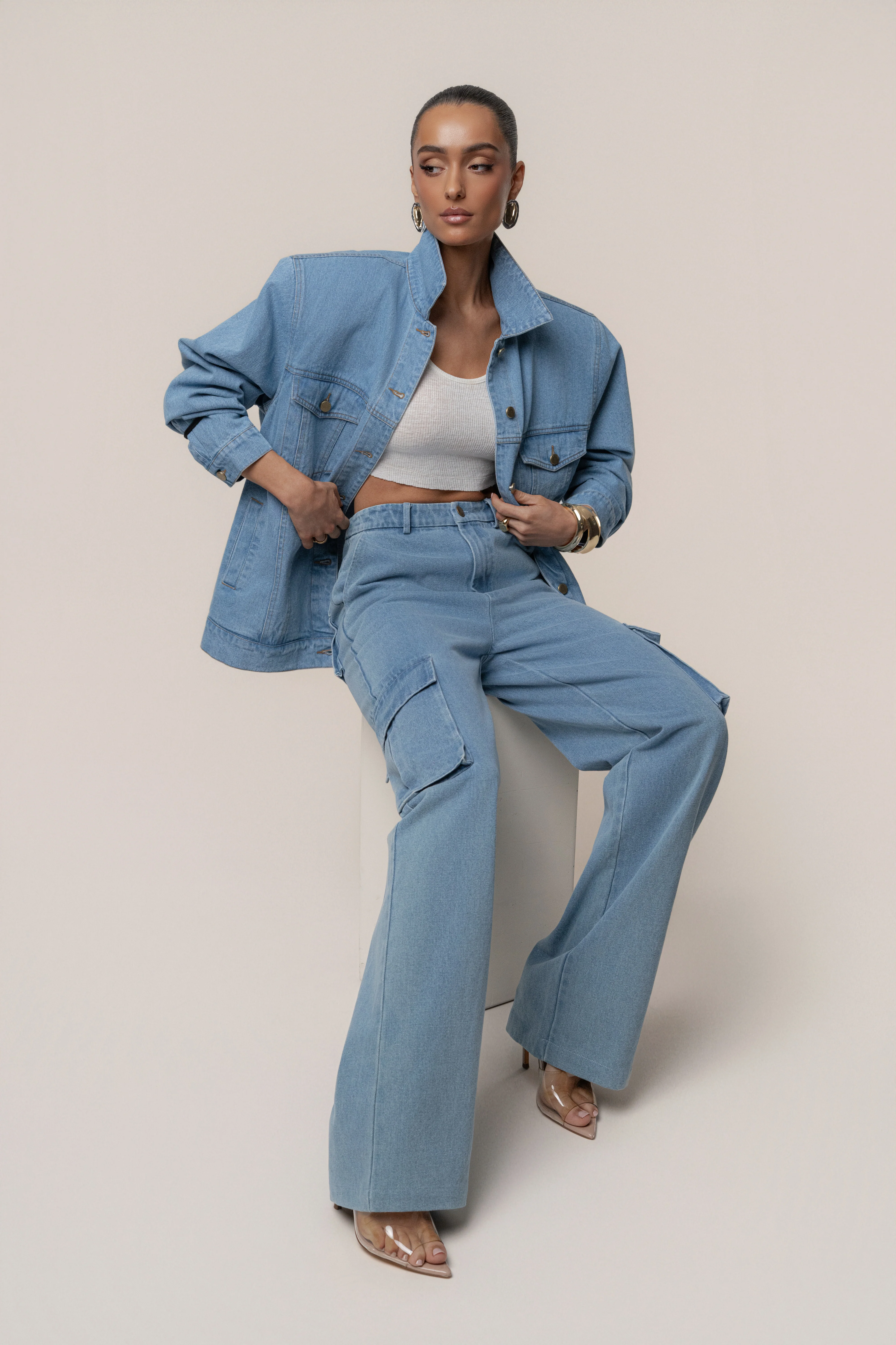 Medium Wash Next Phase Denim Jacket - Image 2