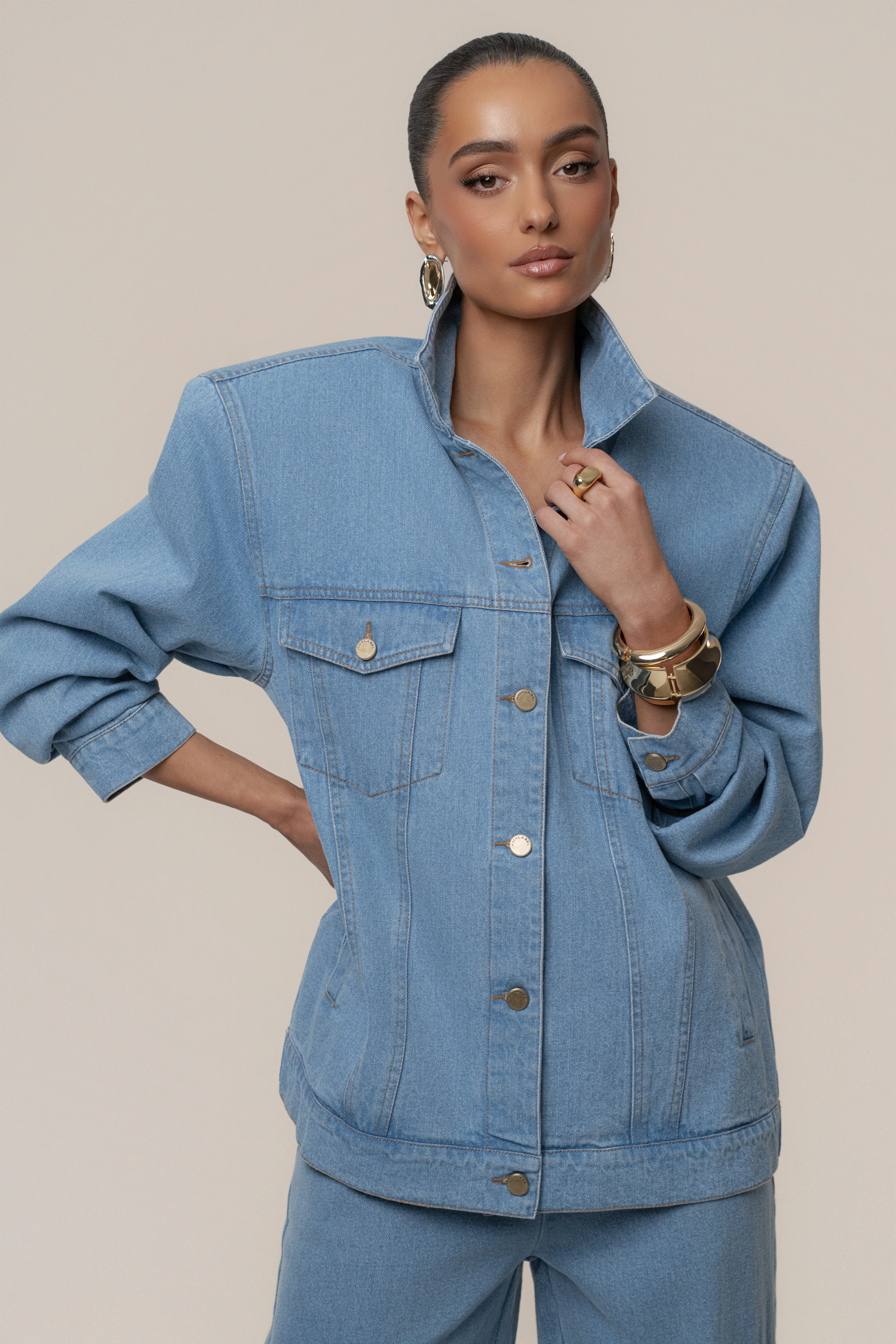 Medium Wash Next Phase Denim Jacket - Image 7
