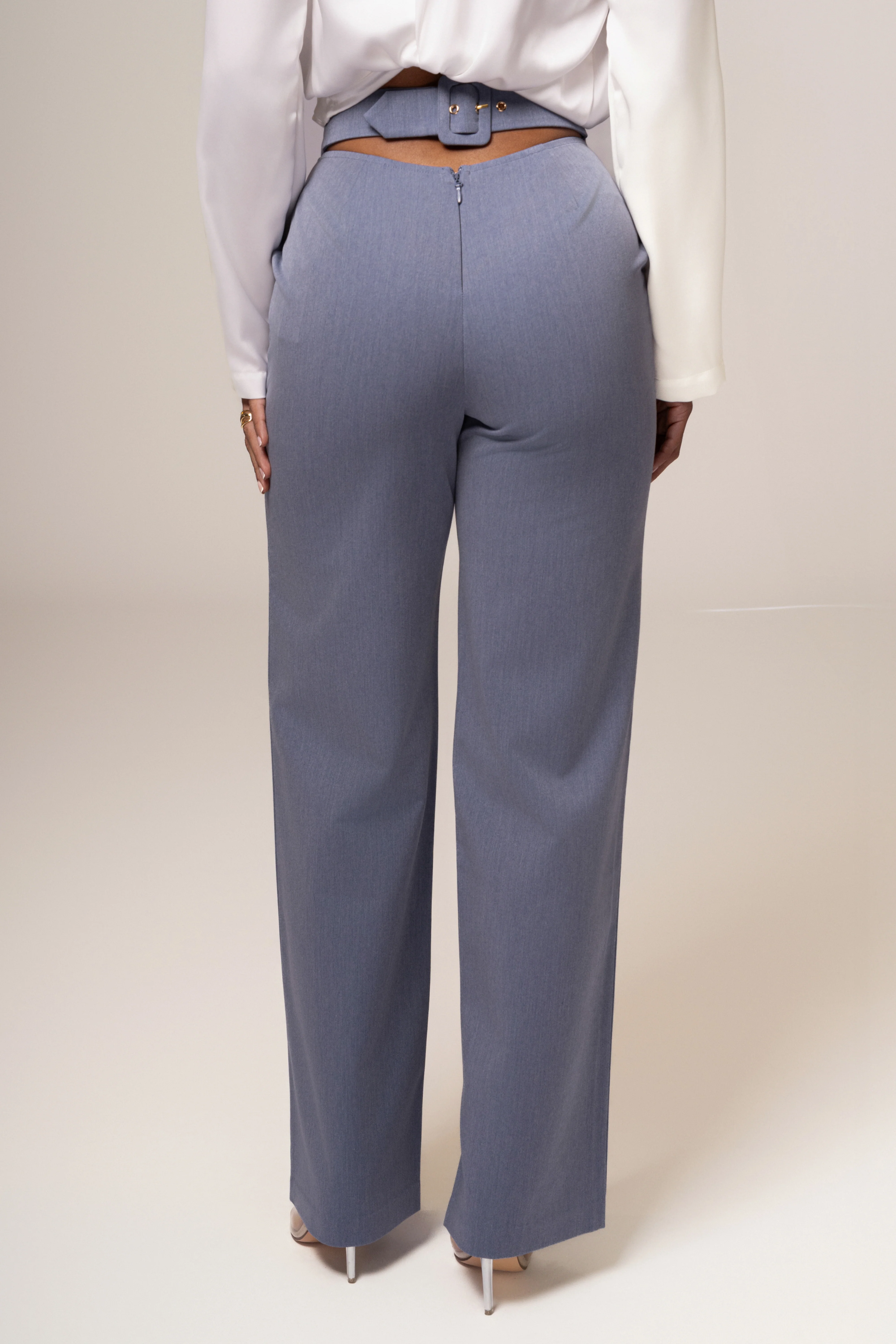 Denim Status Belted Pants - Image 2