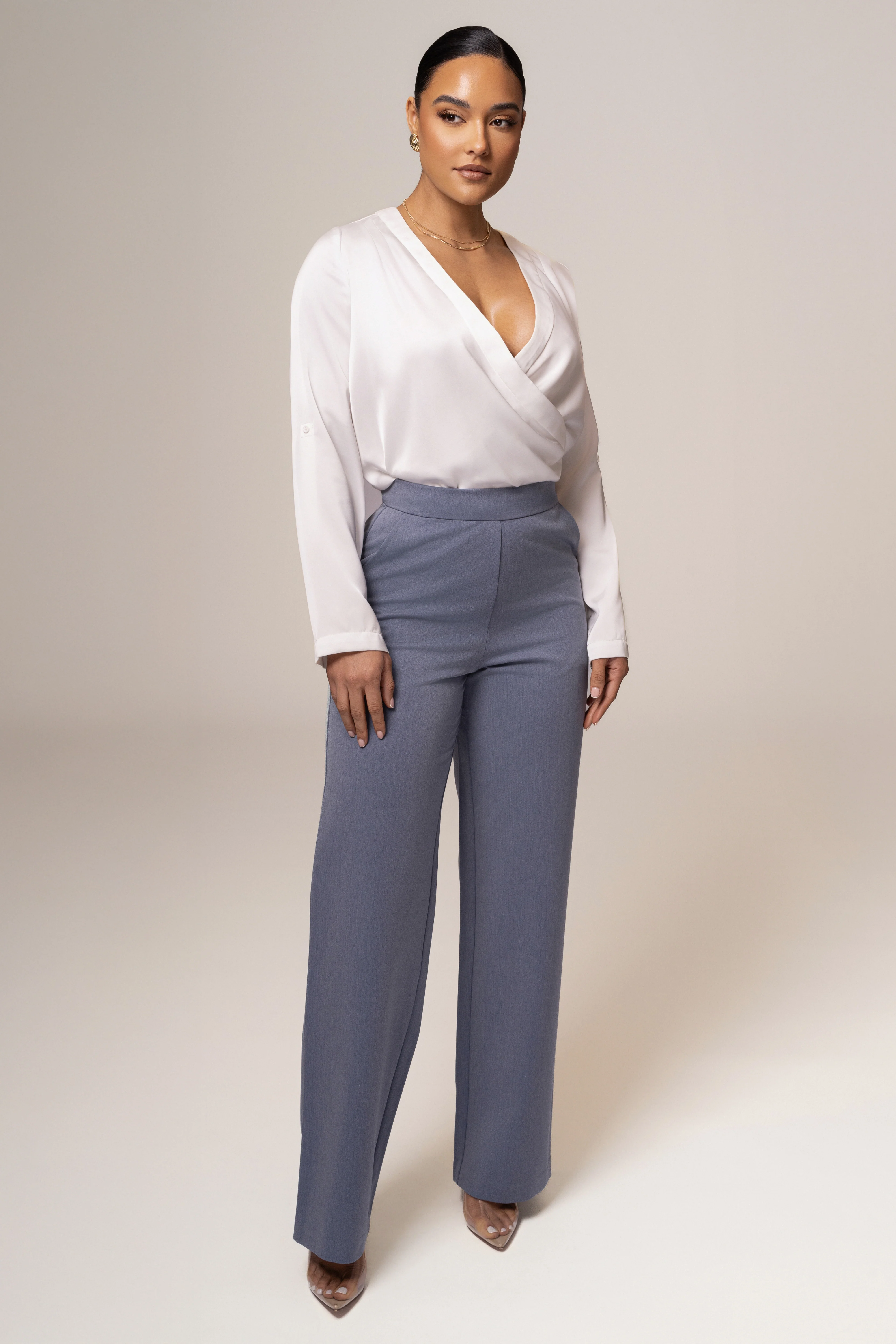 Denim Status Belted Pants - Image 4