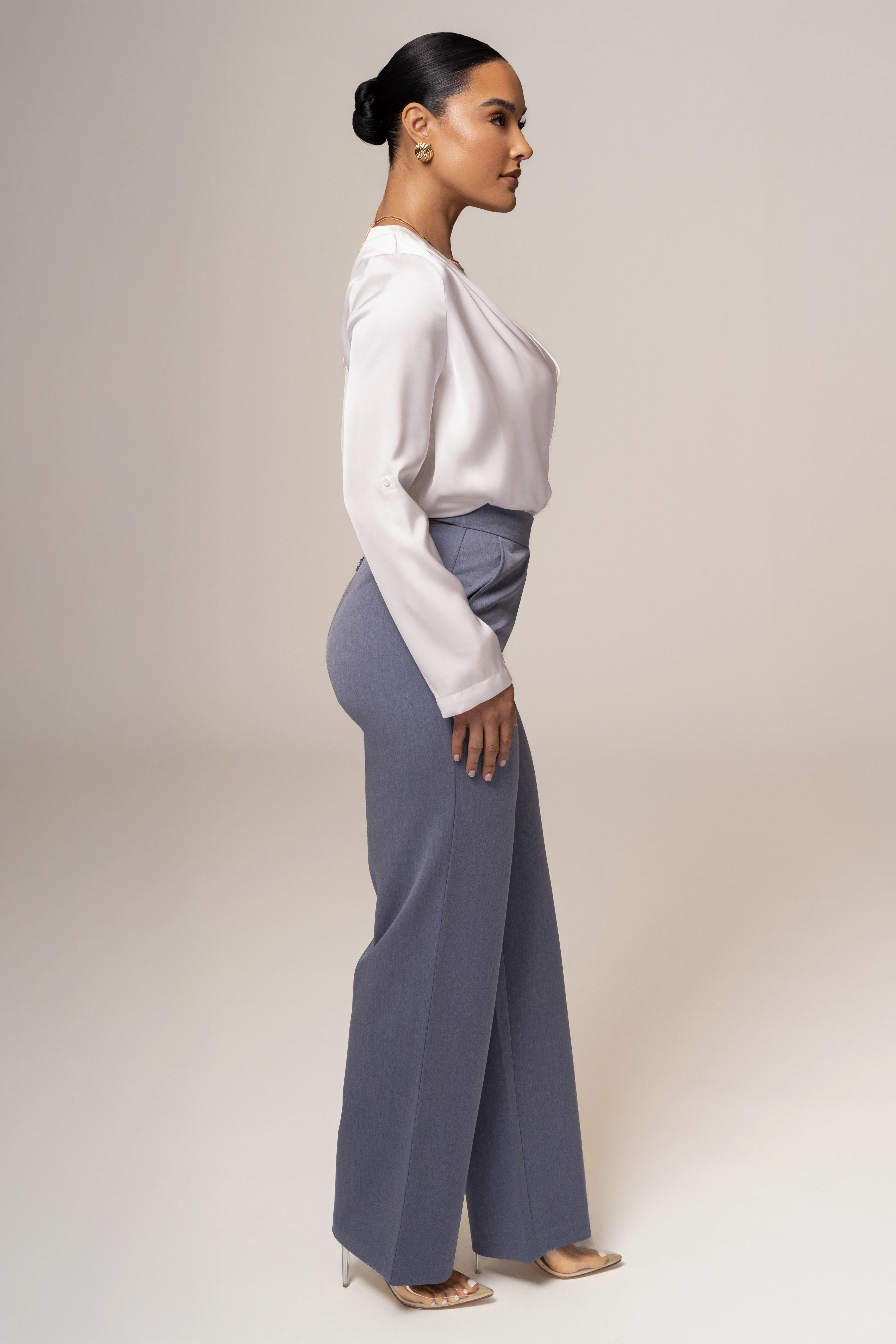 Denim Status Belted Pants - Image 6