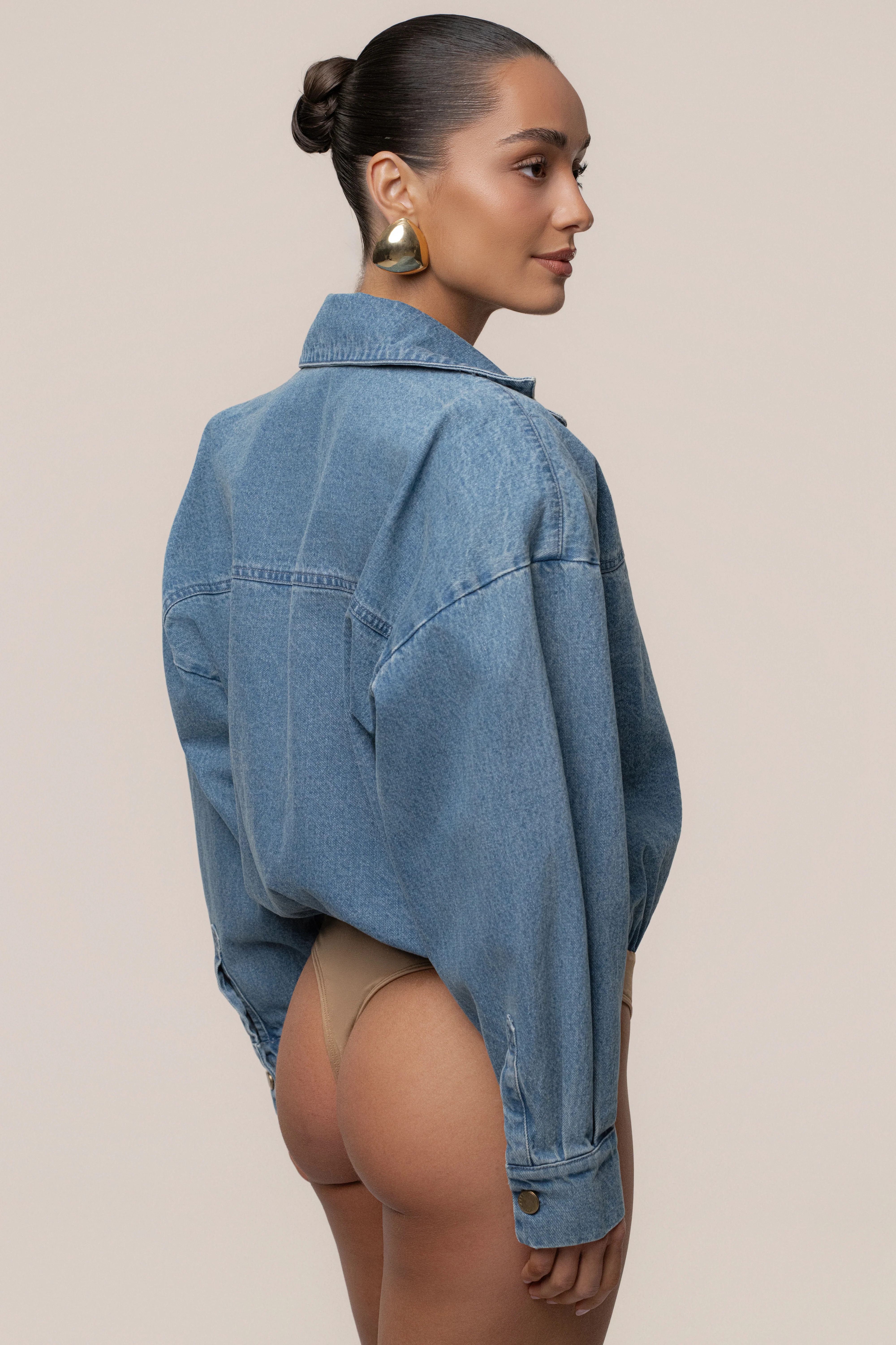 Denim Unstoppable Bodysuit - Image 11