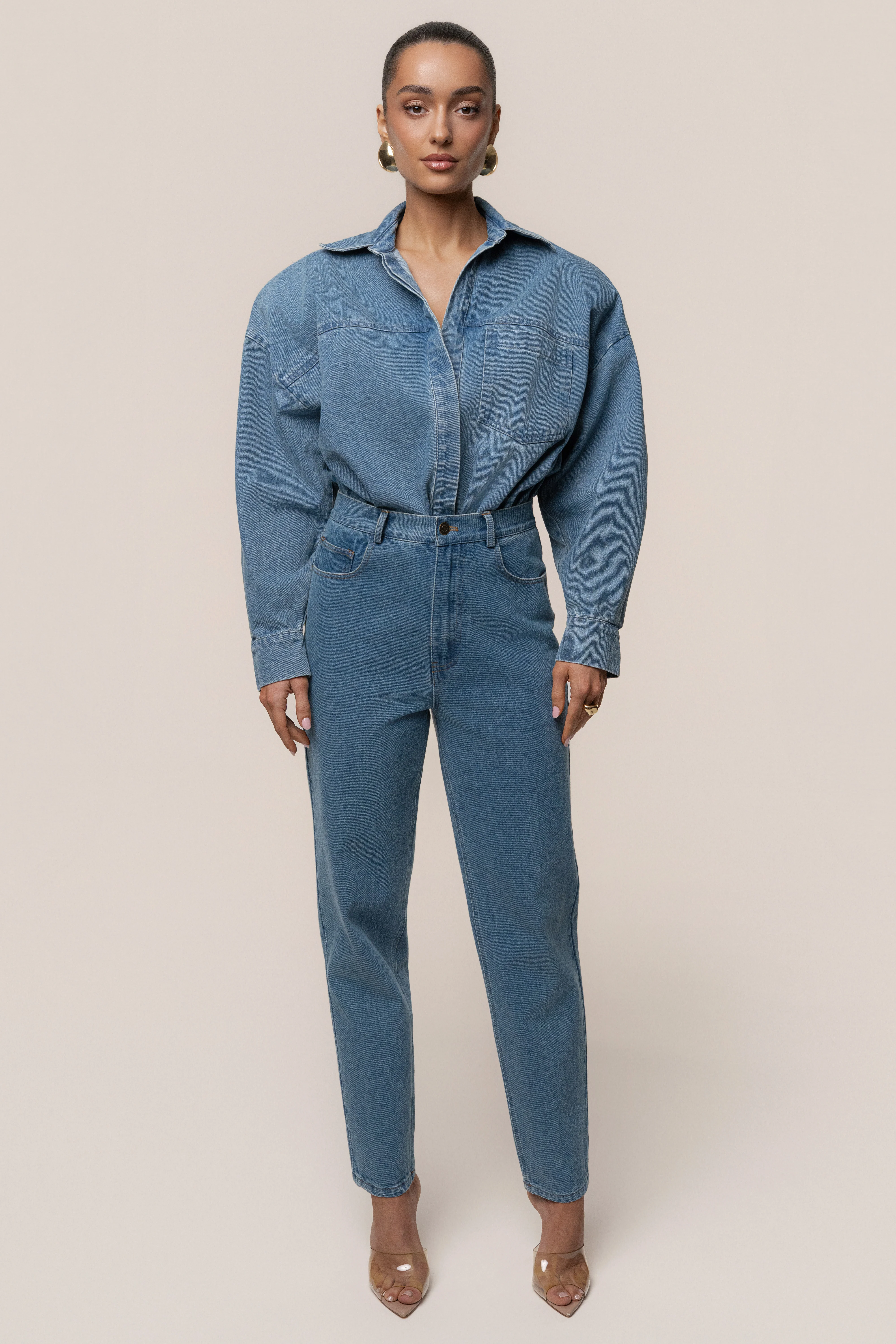 Denim Unstoppable Bodysuit - Image 4