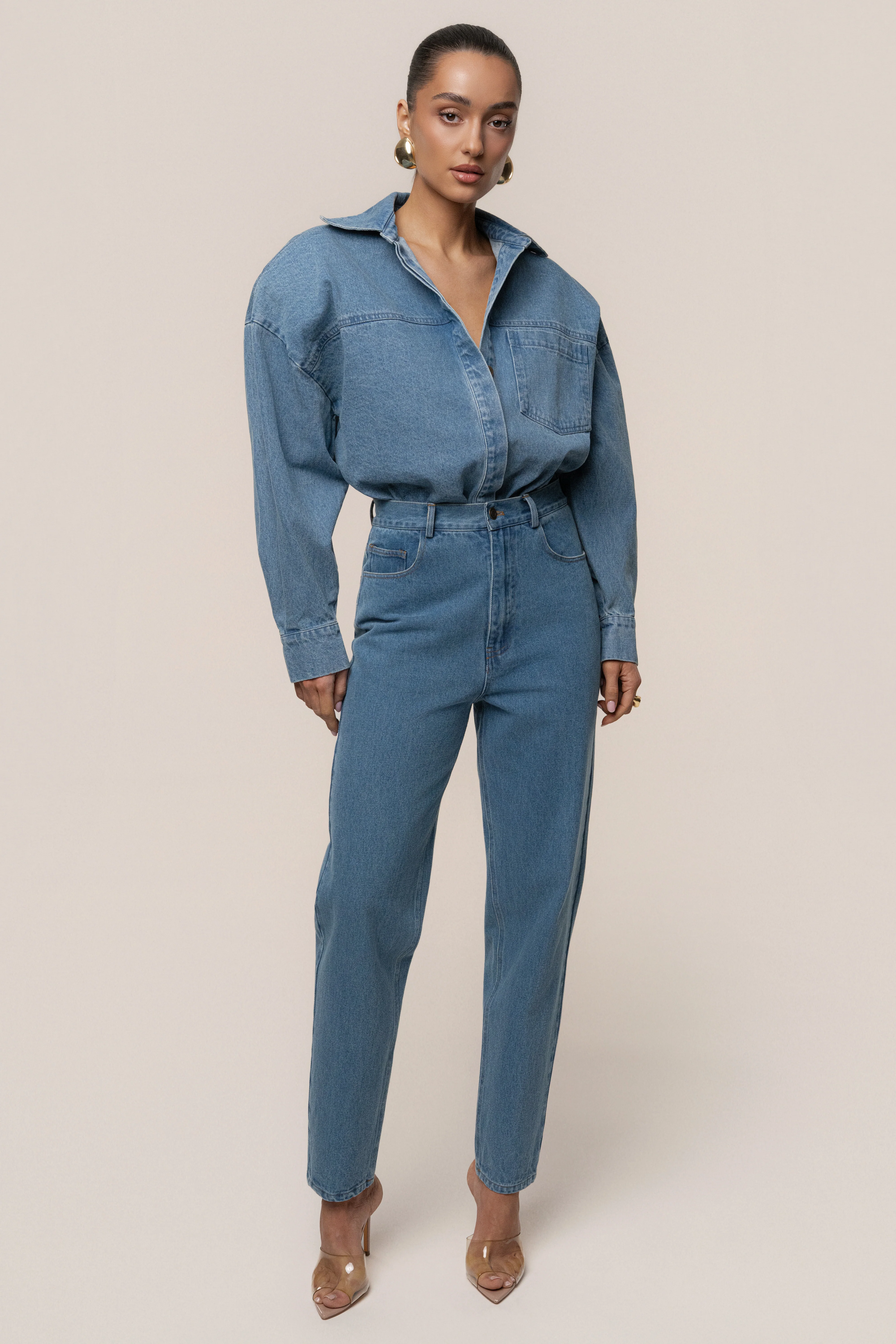 Denim Unstoppable Bodysuit - Image 6