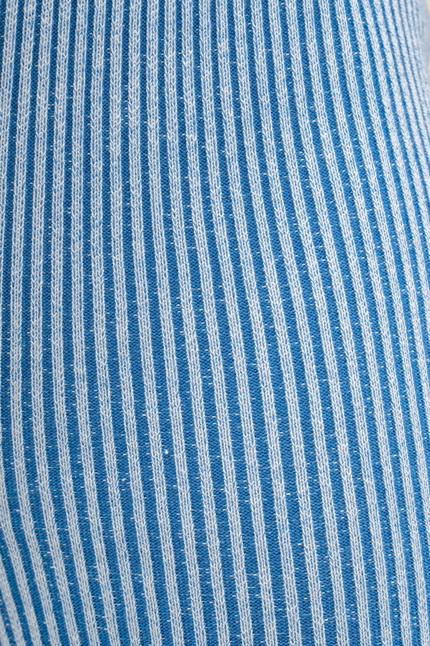 Denim/White Deana Ribbed Bodysuit - Image 13