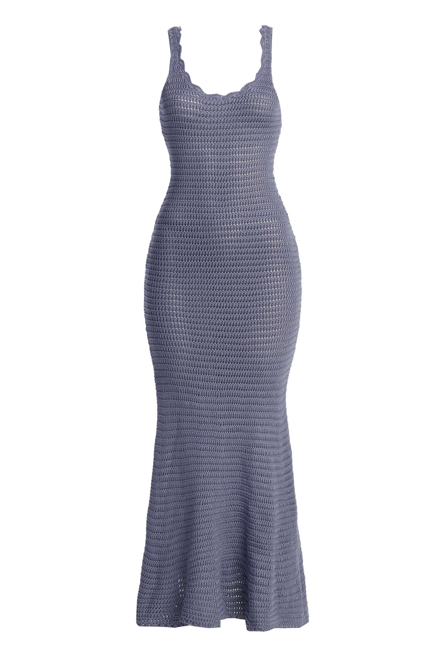 Dusk Halo Crochet Maxi Dress - Image 3