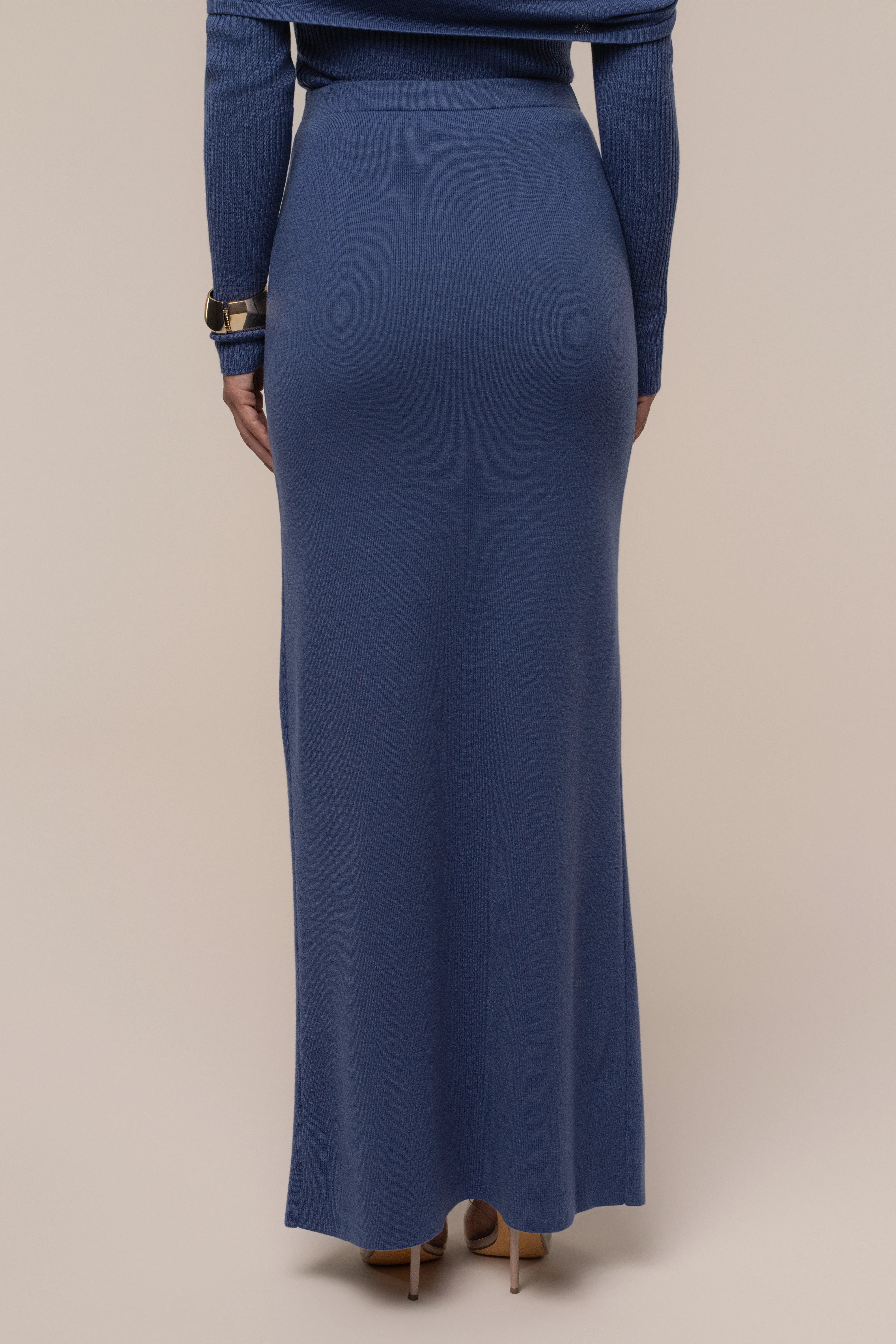 Dusk London Knit Maxi Skirt - Image 7