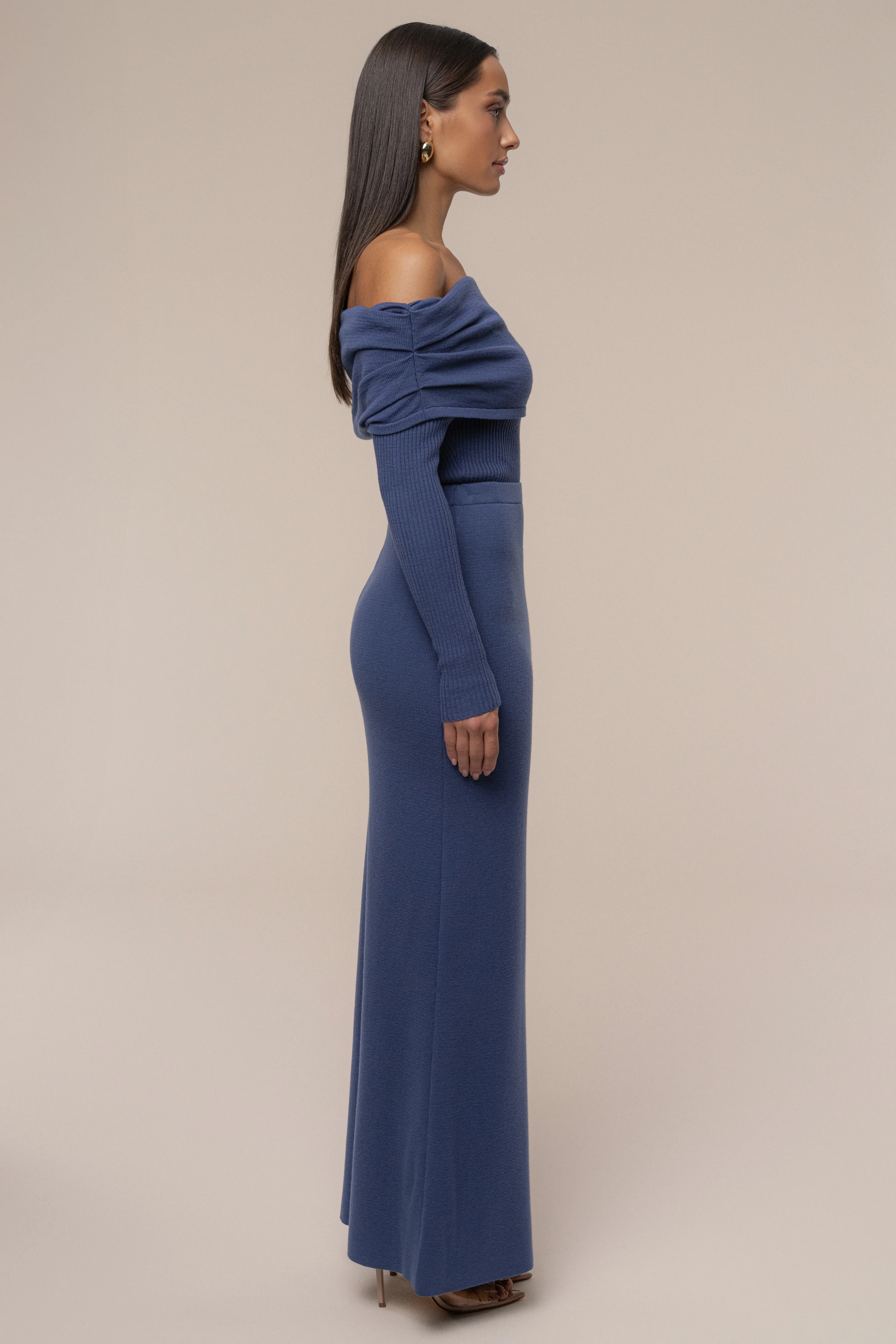 Dusk Off The Shoulder Knit Top - Image 11