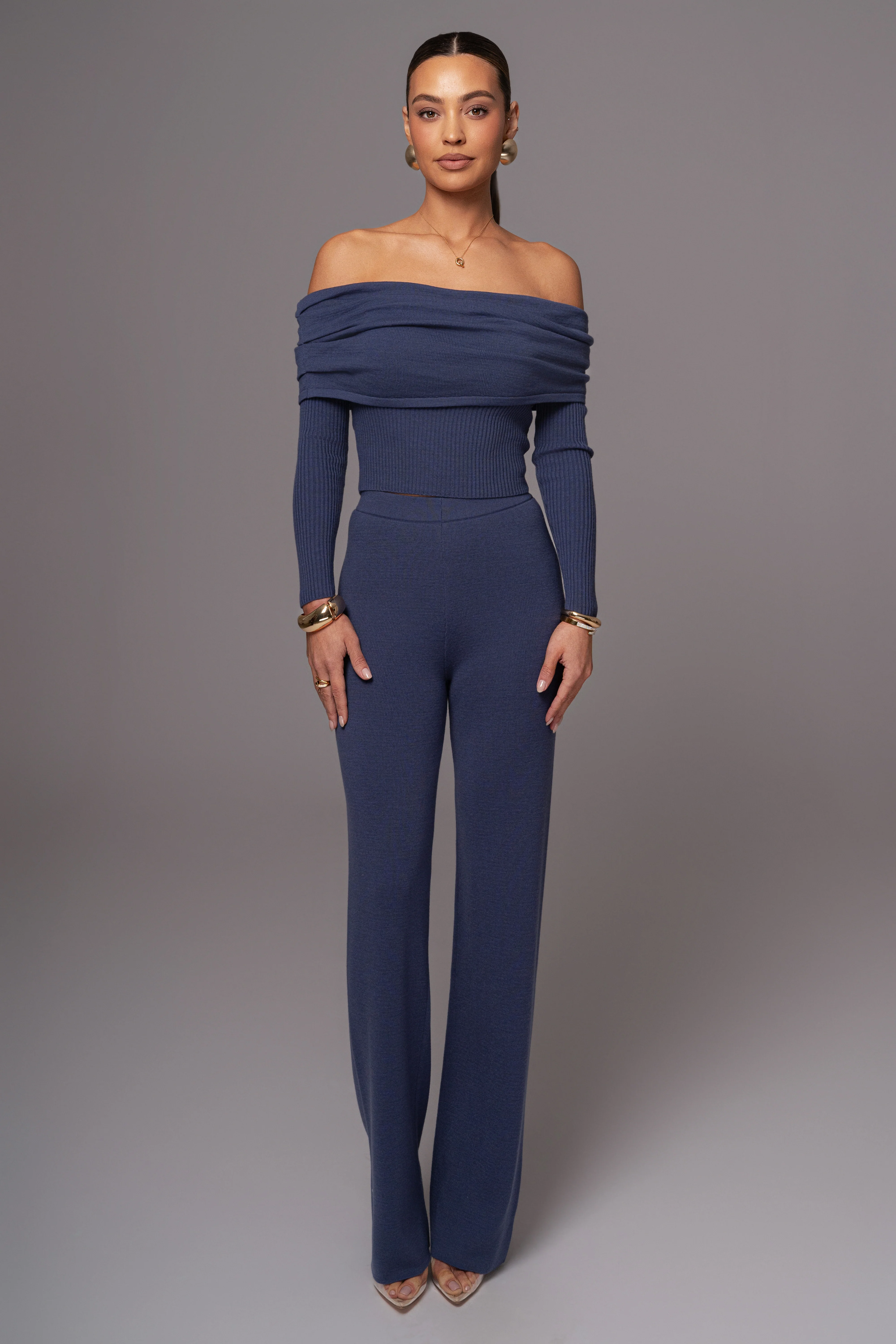 Dusk Off The Shoulder Knit Top - Image 5