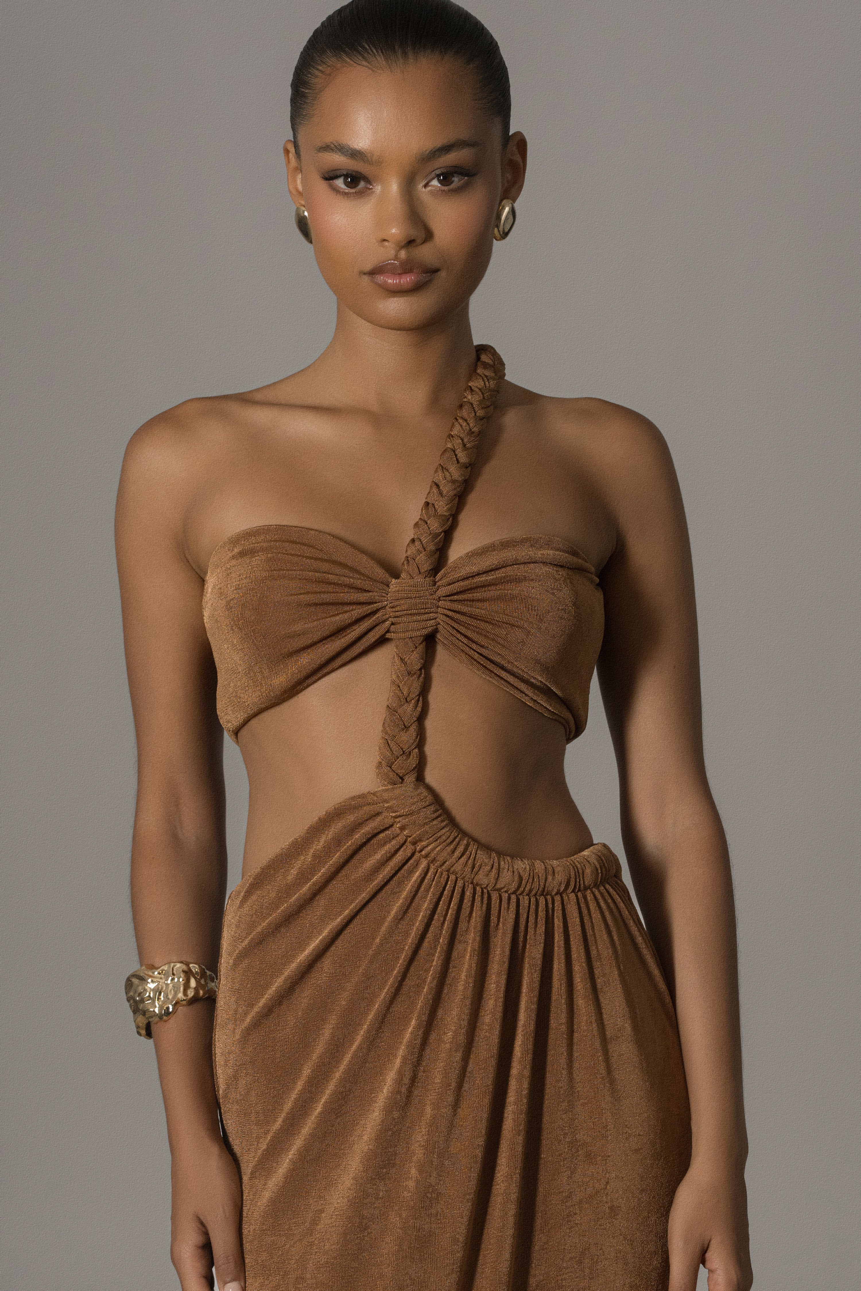 Ema One Shoulder Maxi Dress - Image 7