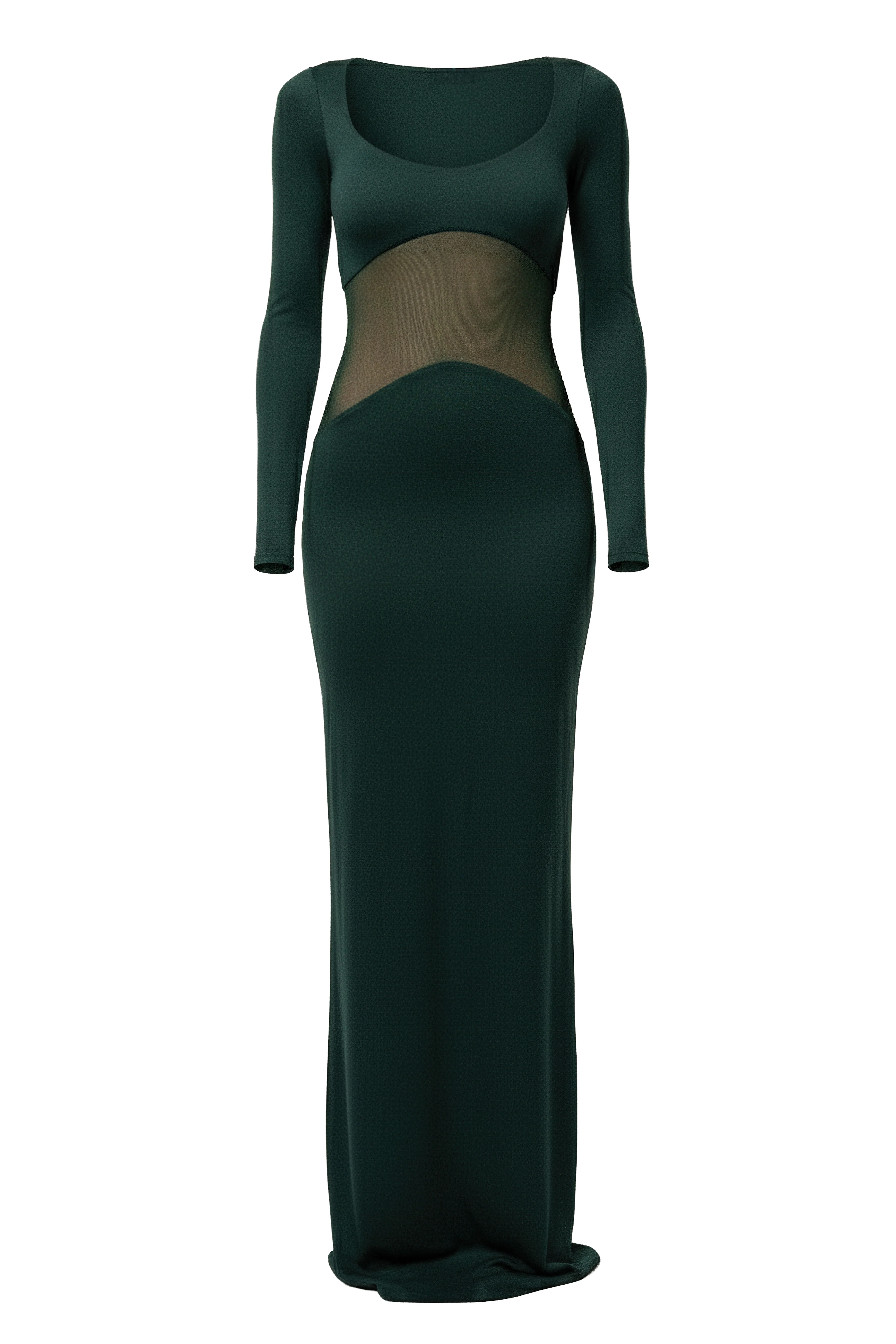 Emerald Glitz Hour Maxi Dress - Image 3
