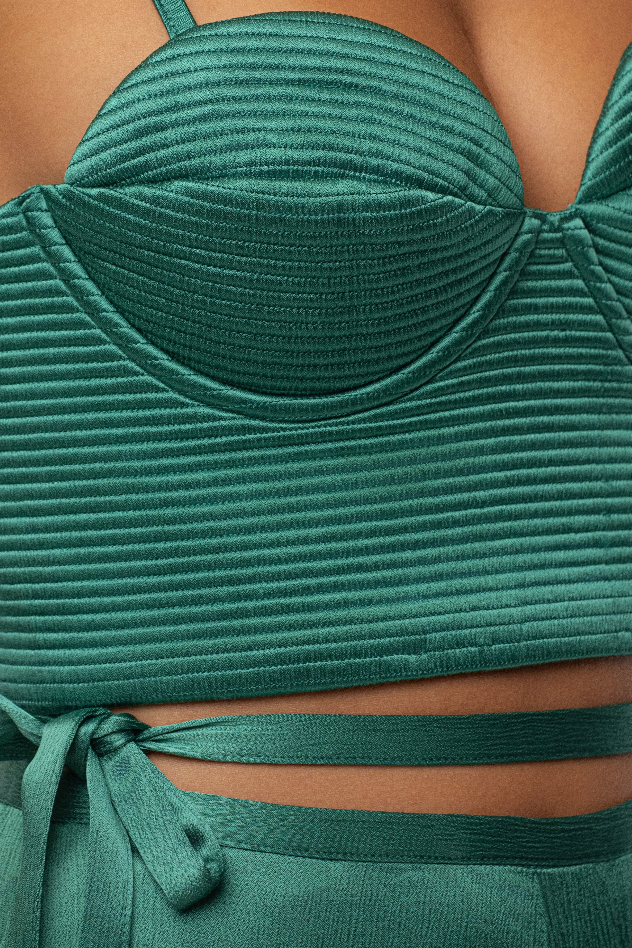 Emerald Thalia Textured Bustier - Image 10