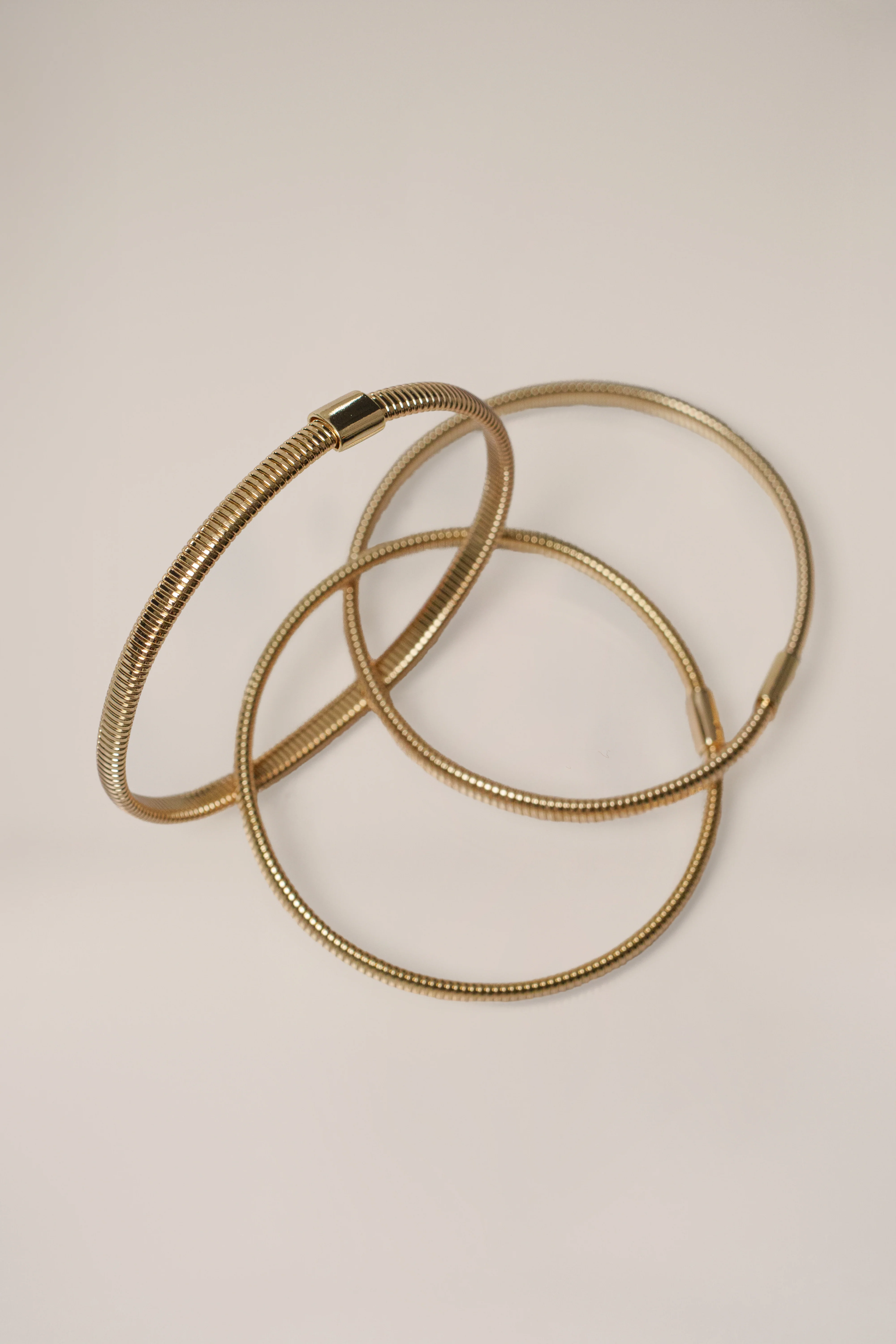Gold  Elle Bracelet Set - Image 2