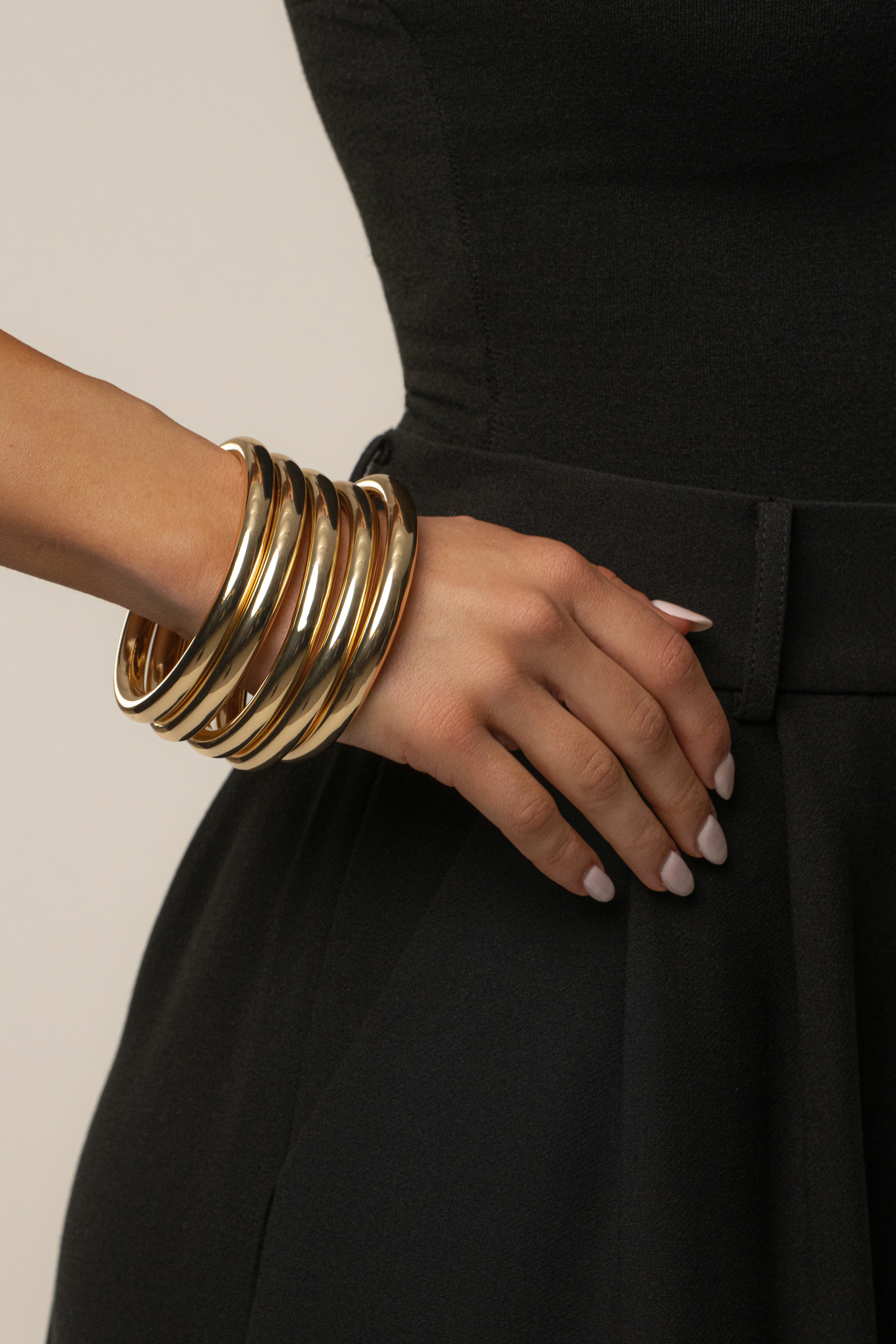 Gold  Heirloom Bracelet Set - Image 2
