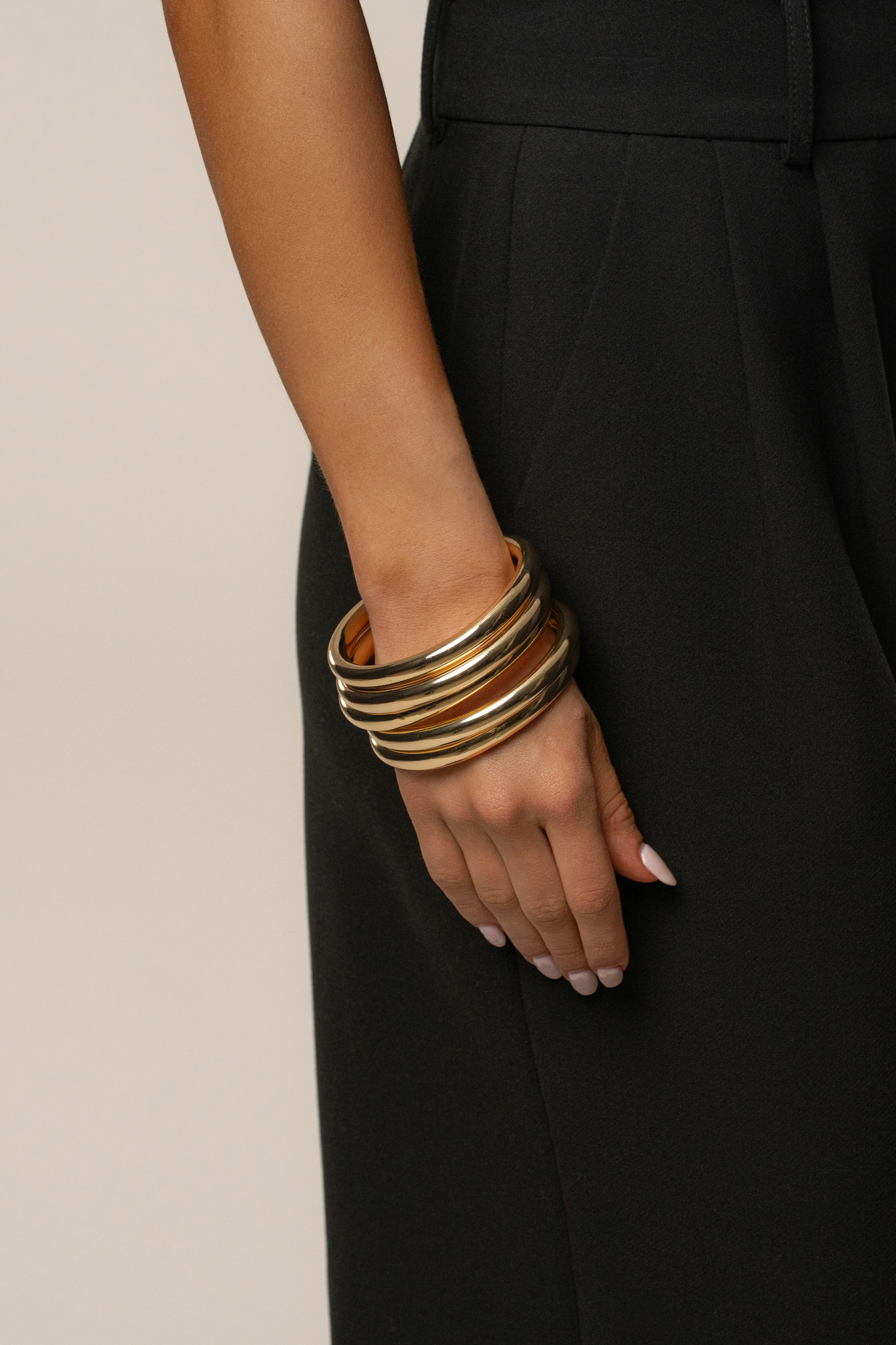 Gold  Heirloom Bracelet Set - Image 5