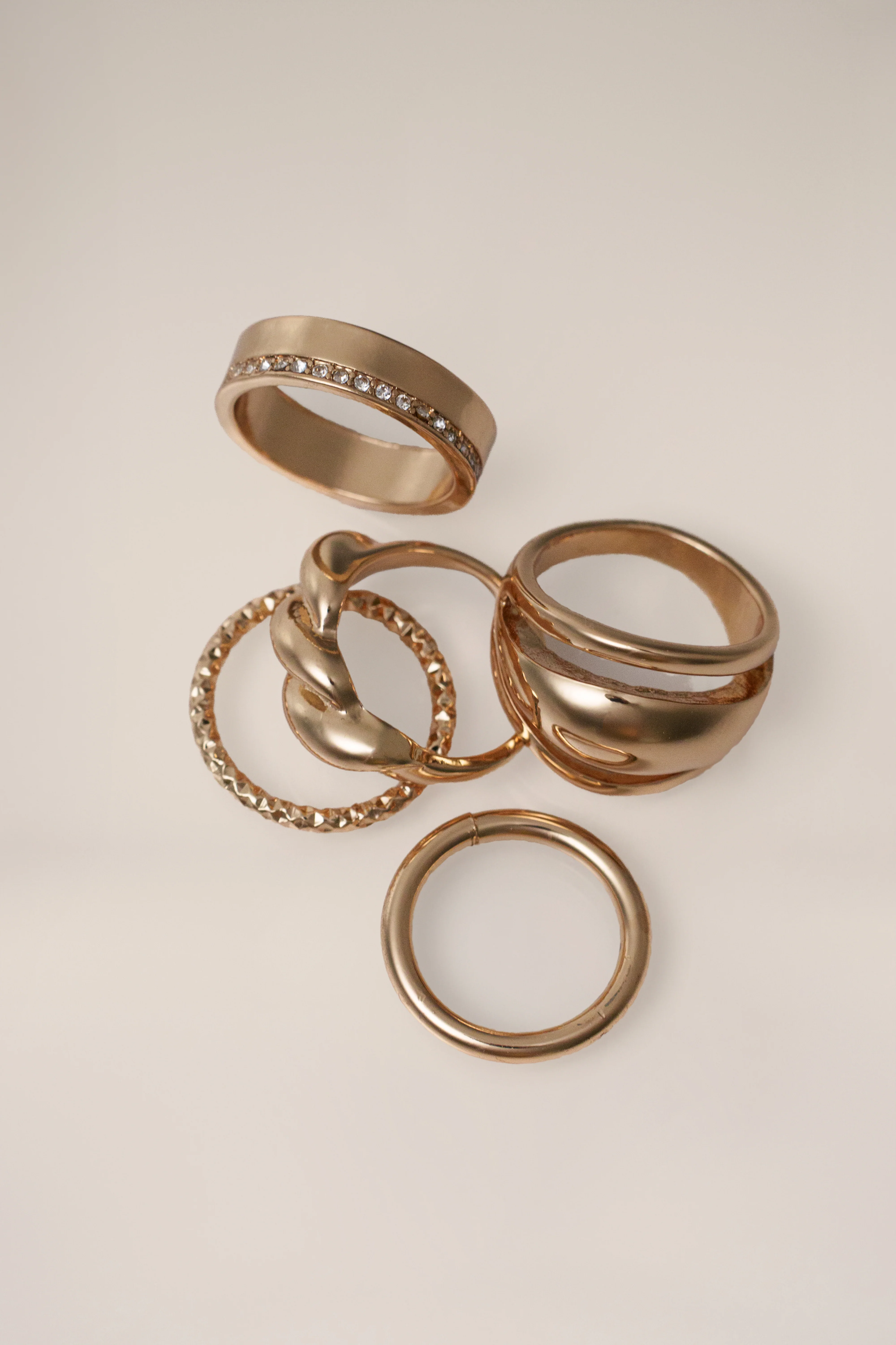 Gold Joanie Ring Set - Image 2
