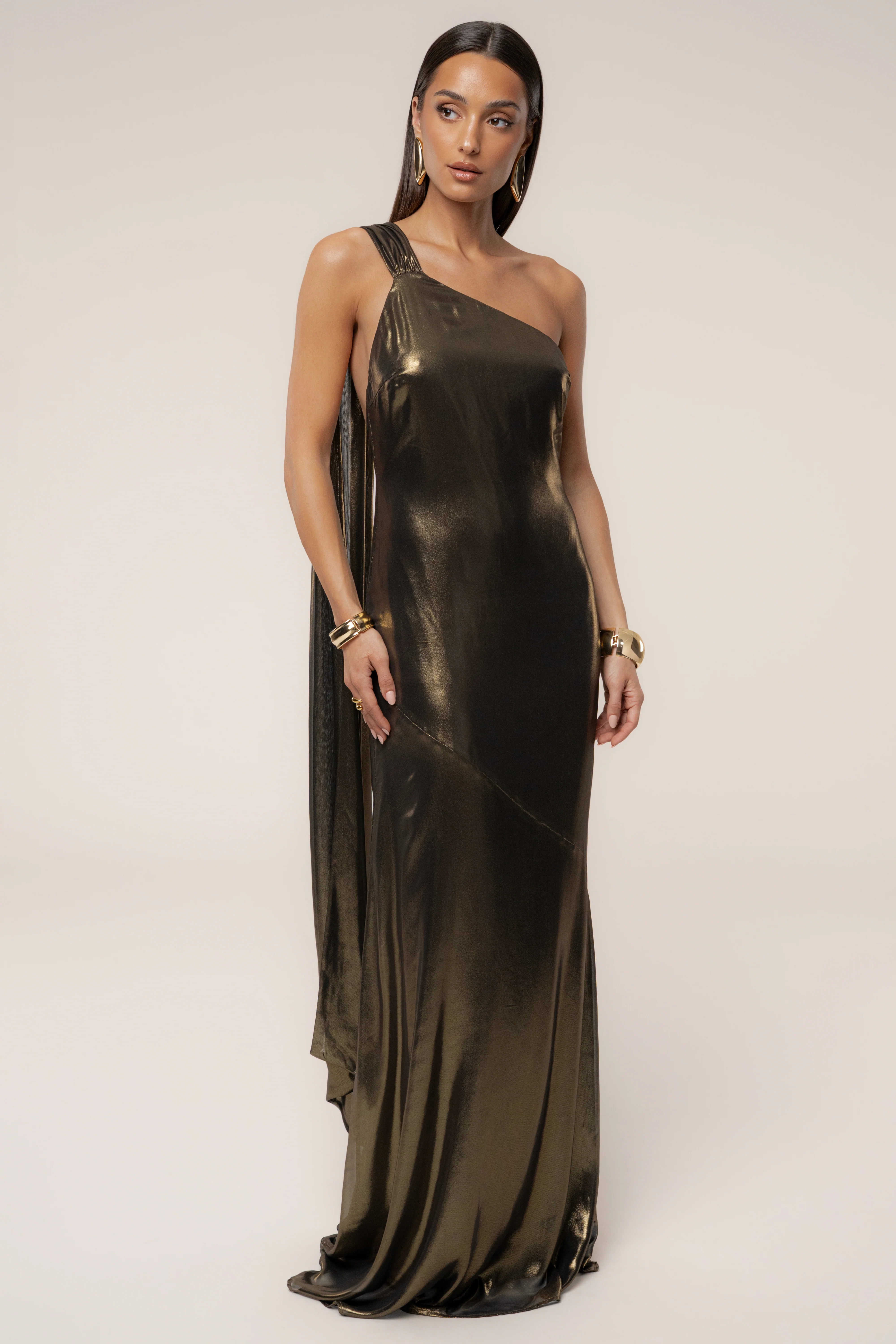 Gold Night Of Elegance Maxi Gown - Image 8
