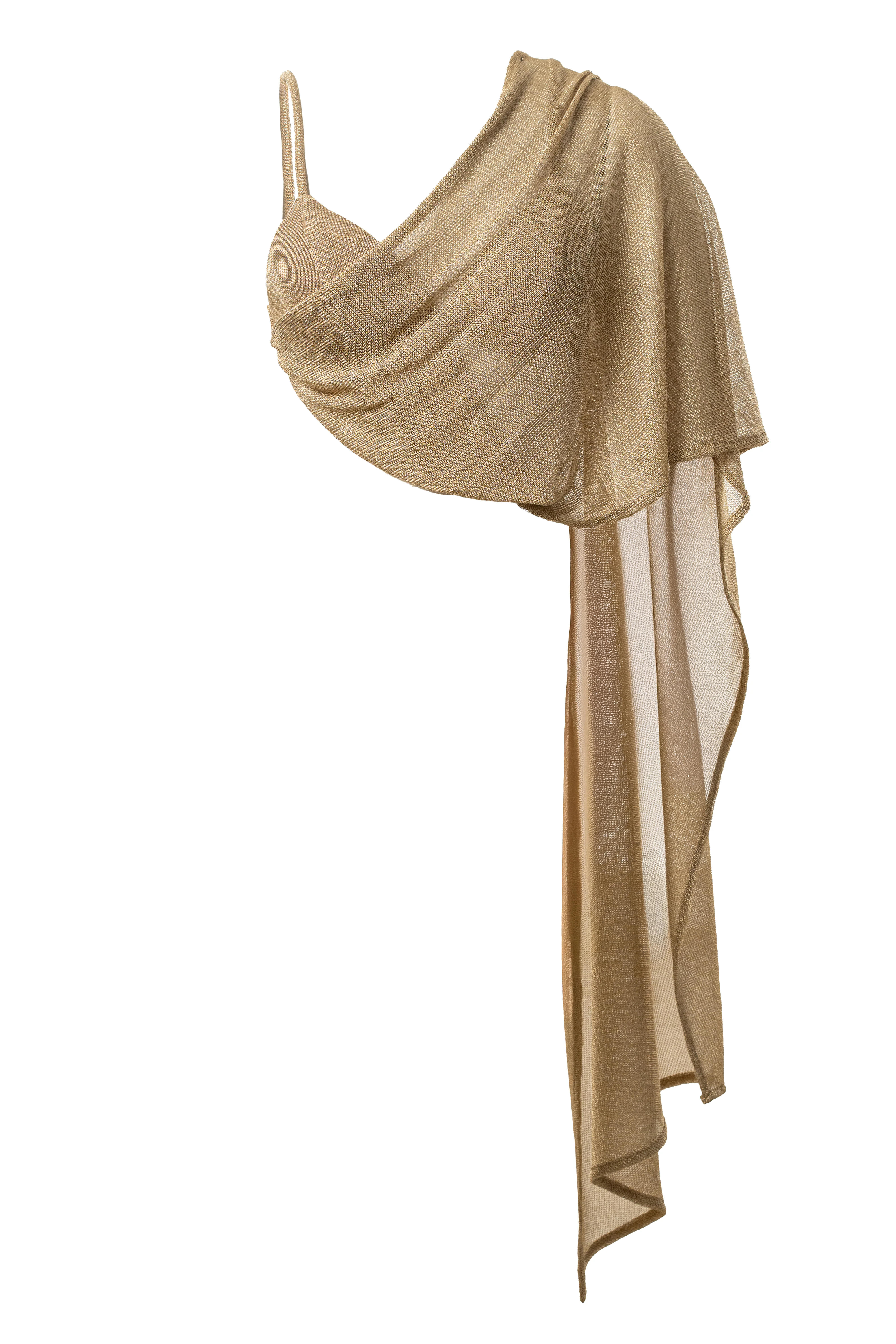 Gold Nocturne Draped Top - Image 10