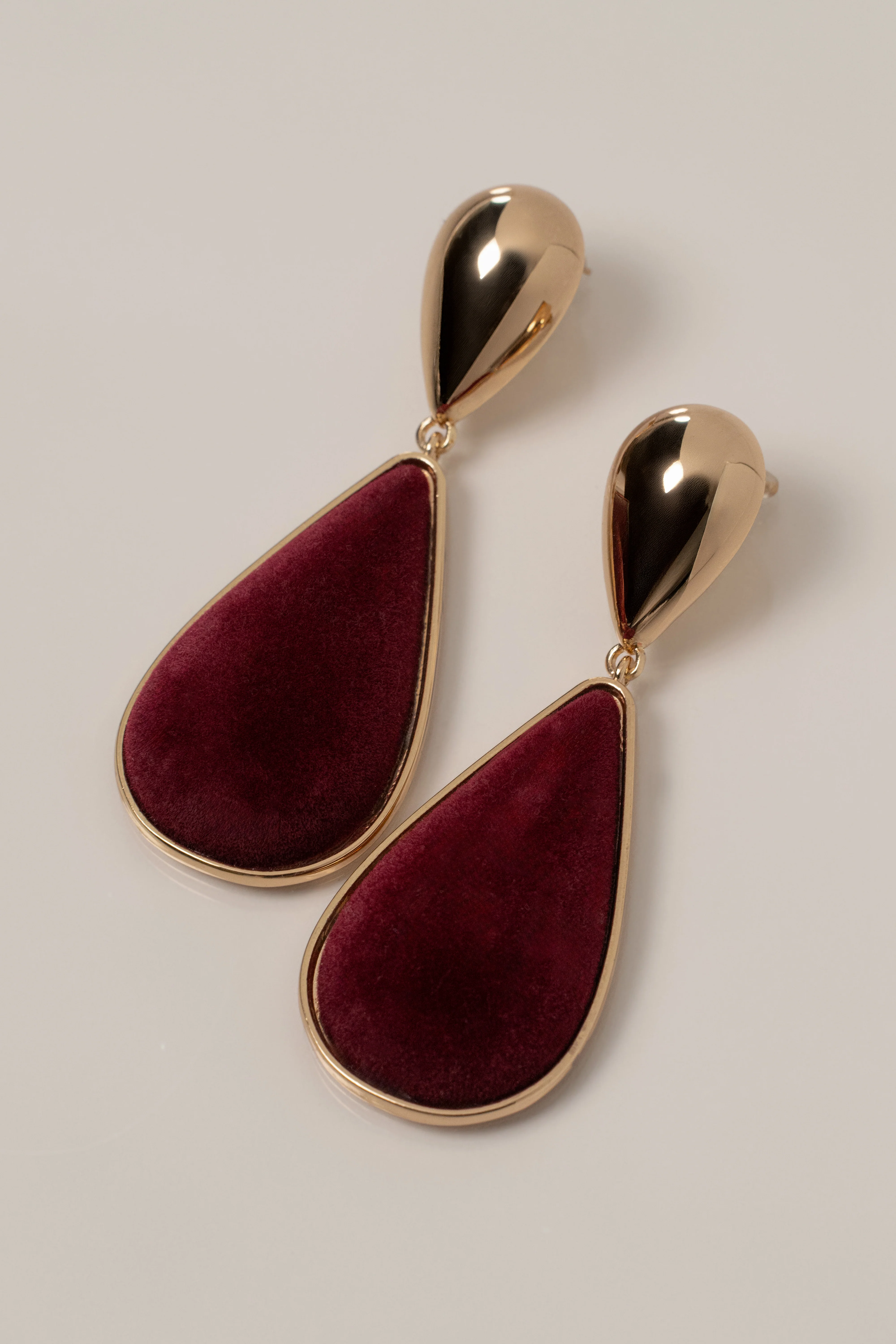 Gold Opera Dangle Earrings - Image 2