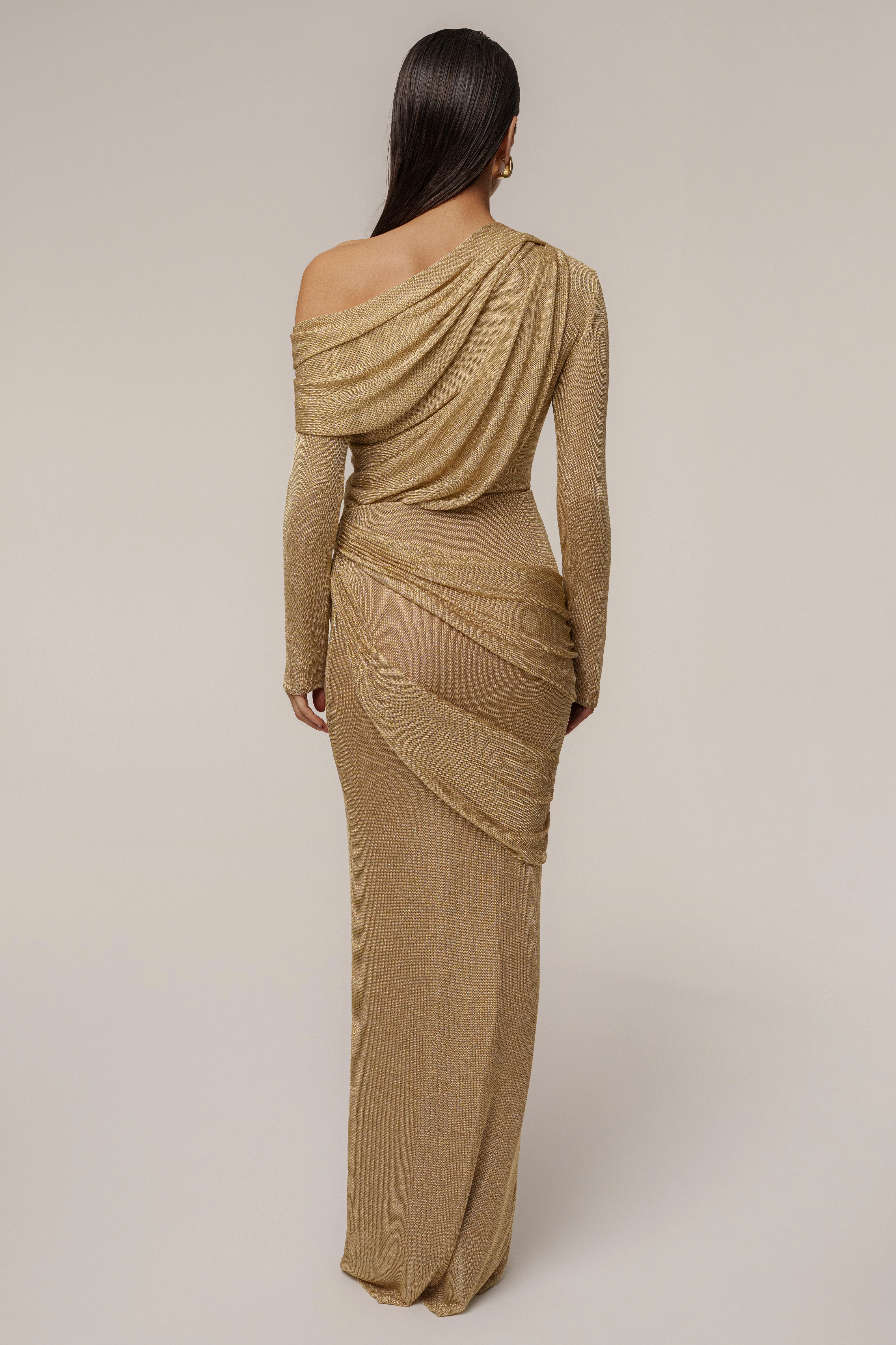 Gold Opulent Metallic Bodysuit - Image 5