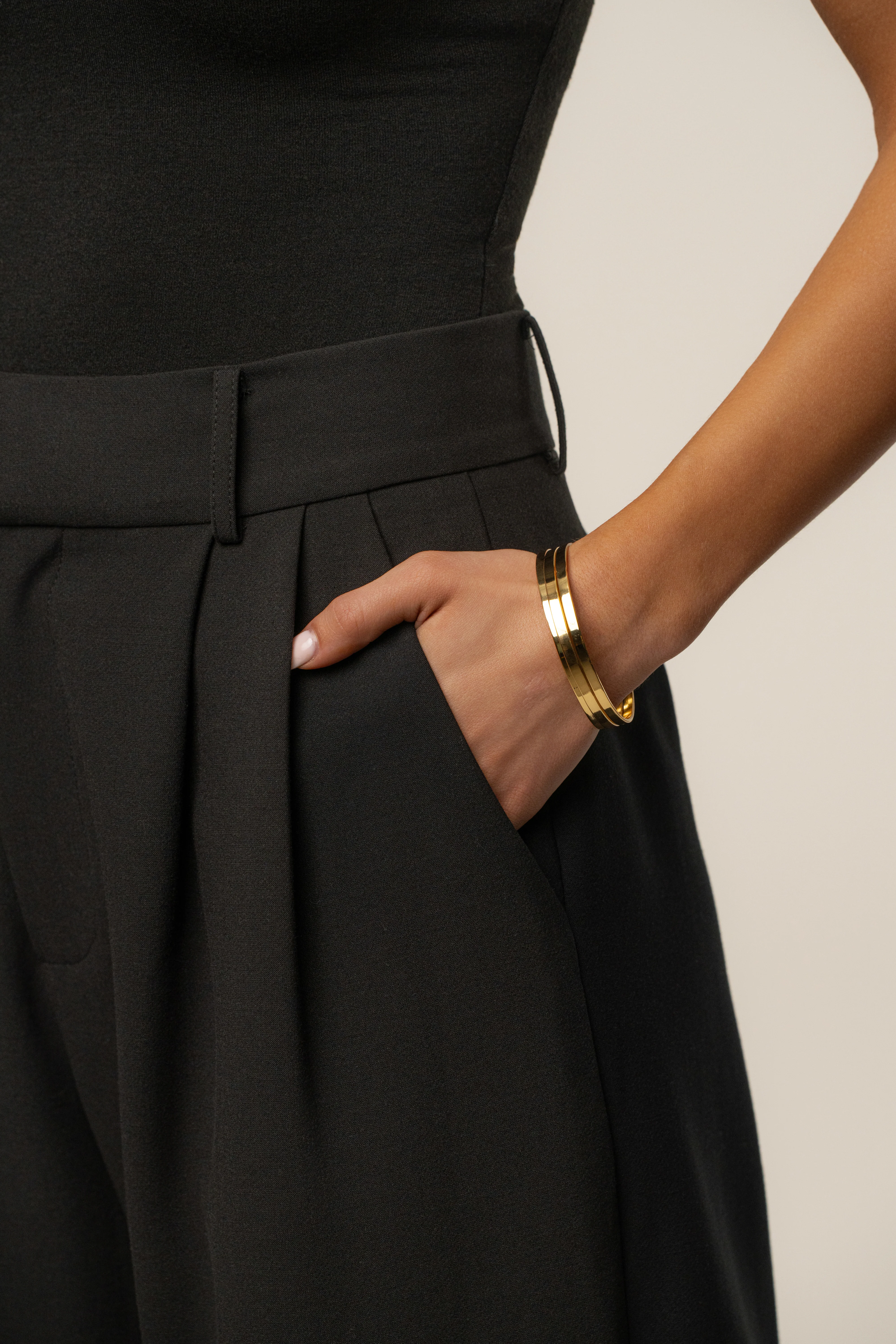 Gold Sondra Bracelet Set - Image 2