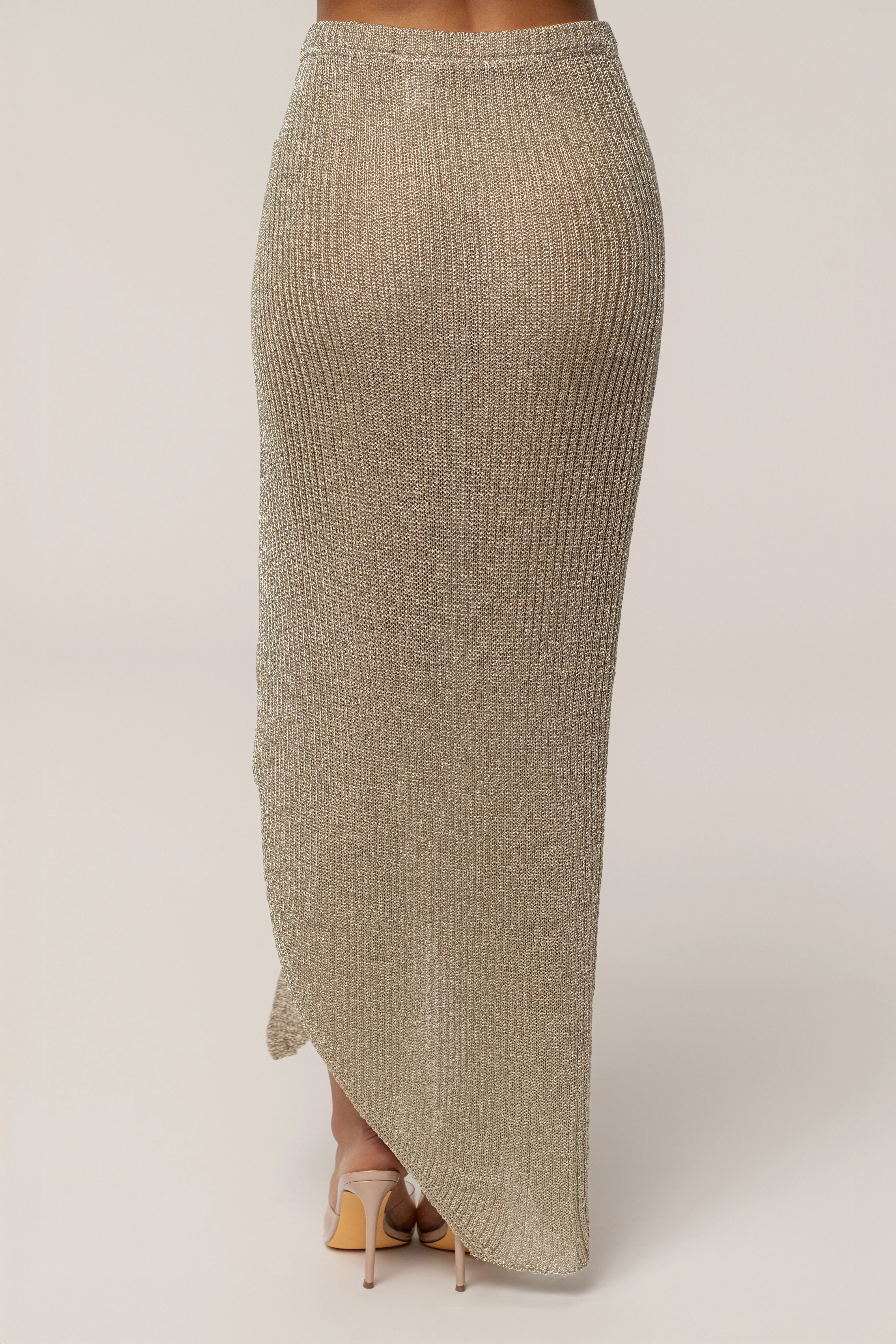 Gold Sunlit Metallic Sarong - Image 8