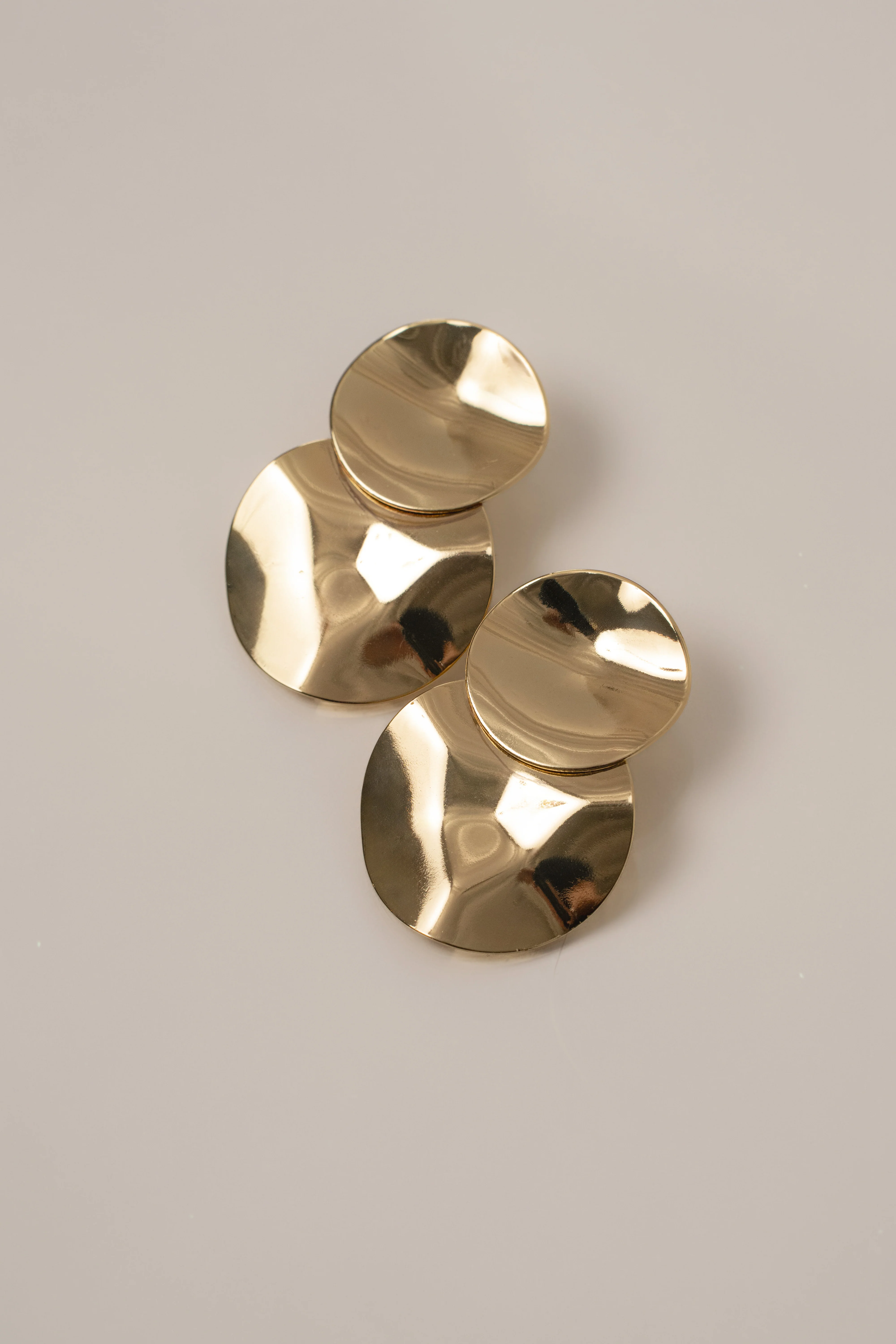 Gold Tanya Dangle Earrings - Image 2