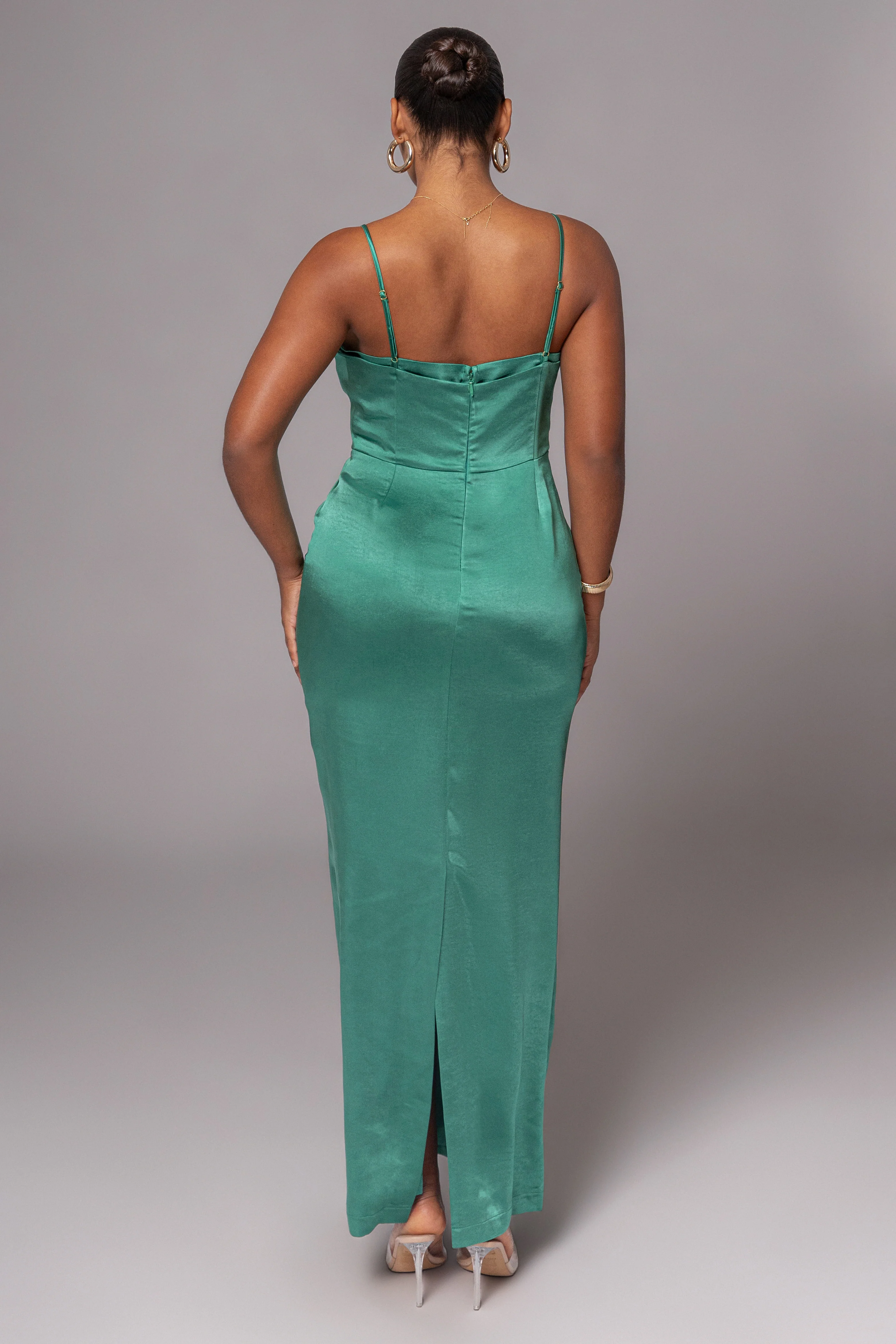 Green Moment In Time Maxi Dress - Image 7