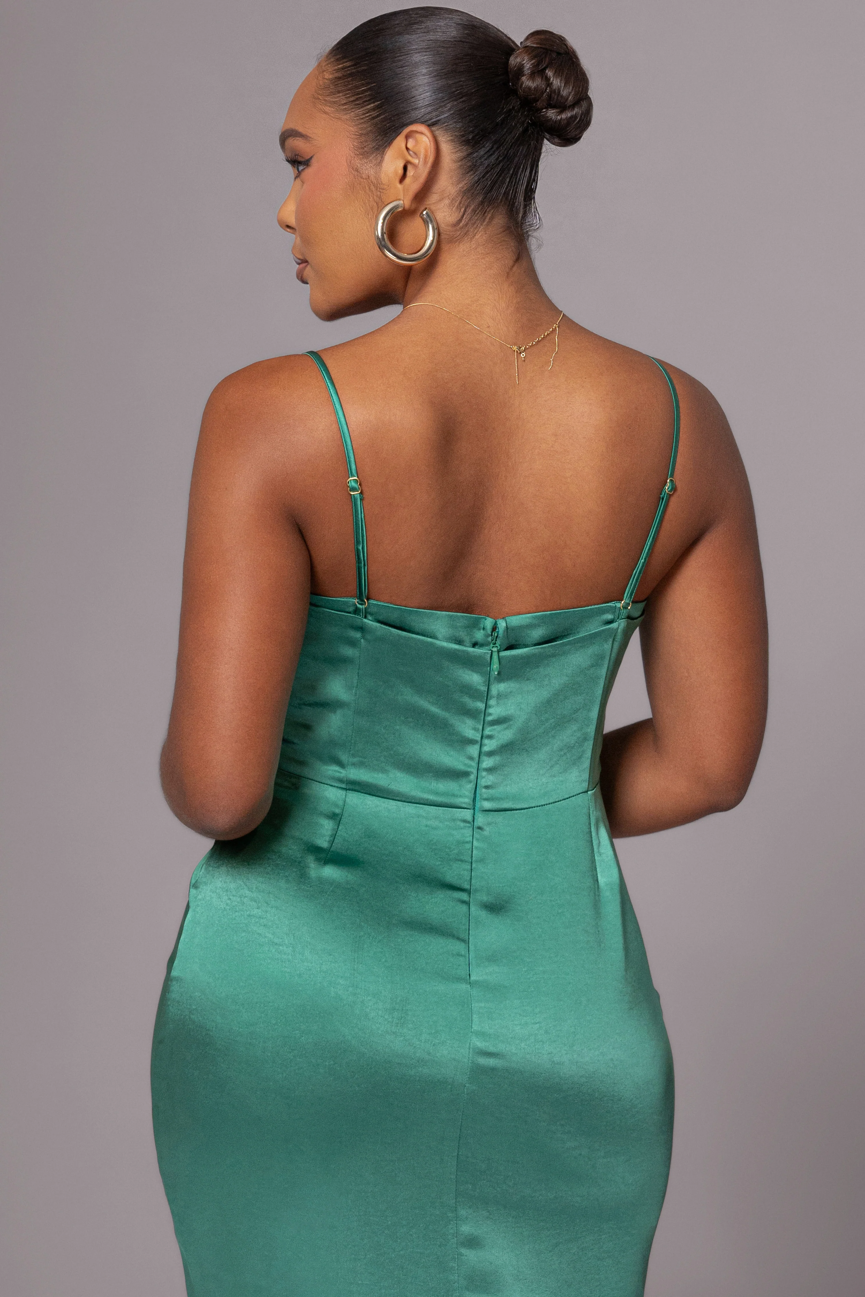 Green Moment In Time Maxi Dress - Image 8