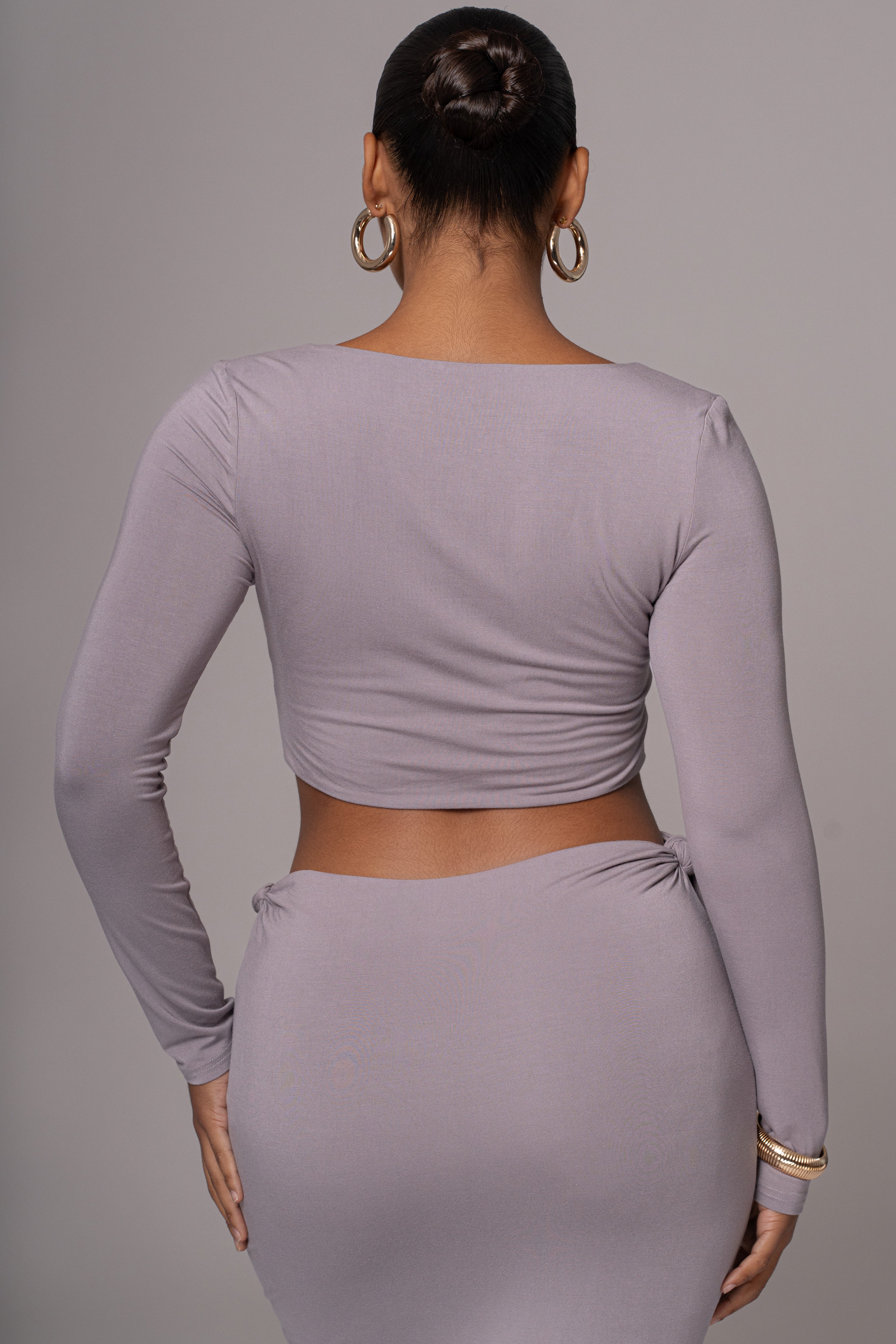 Grey Geneva Skirt Set - Image 9
