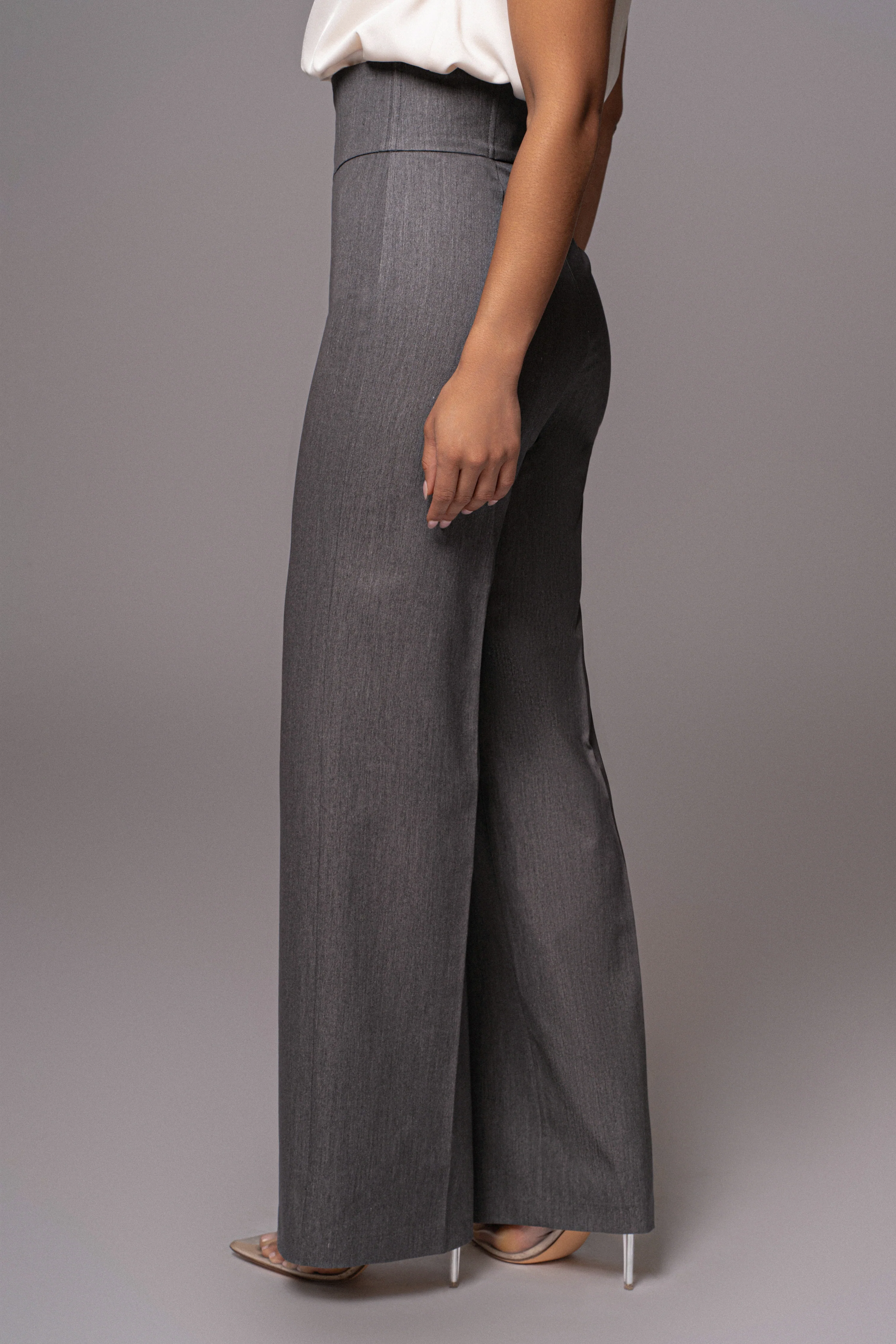 Grey Novena Woven Pants - Image 5