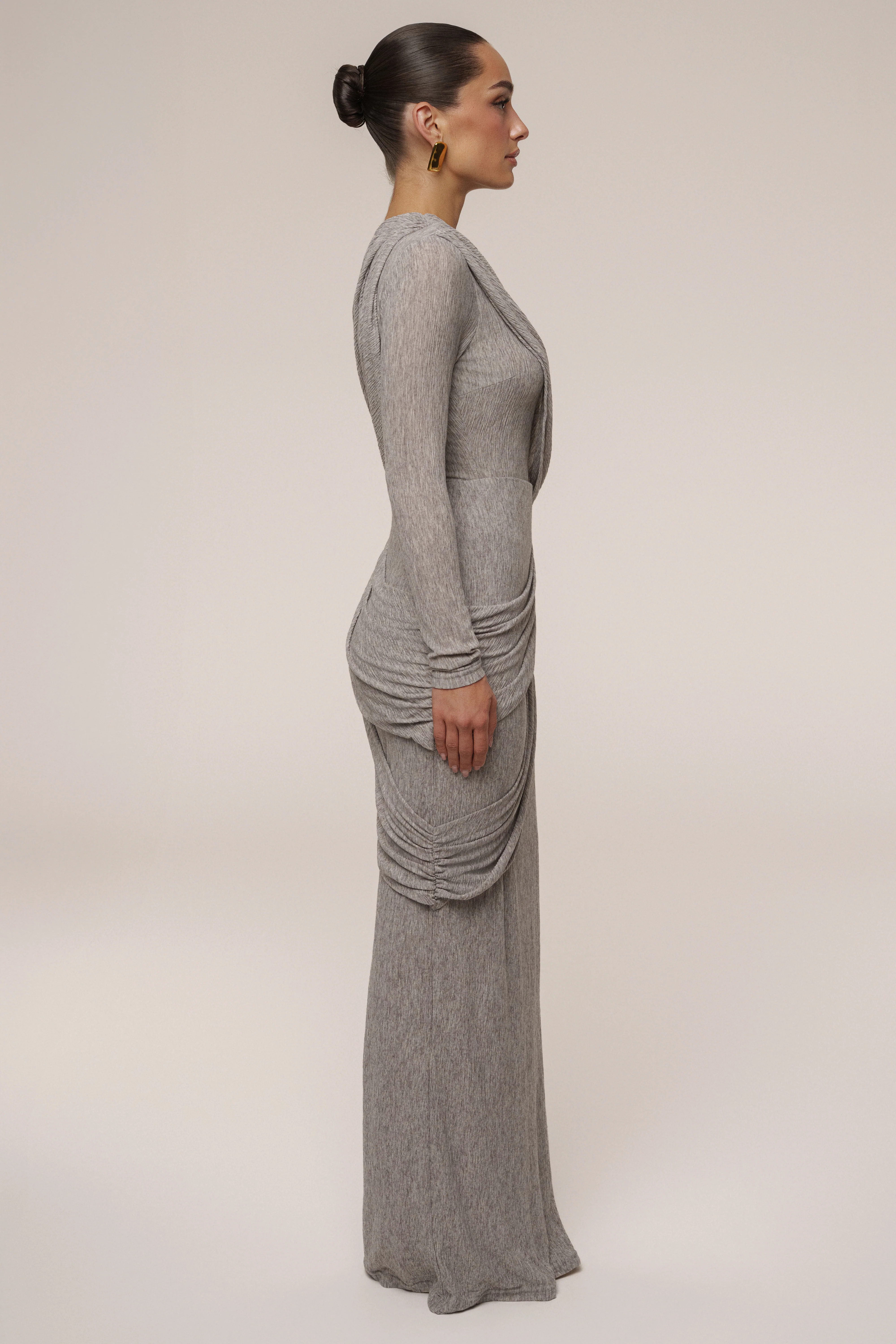 Grey Paradise Hills Maxi Skirt - Image 6