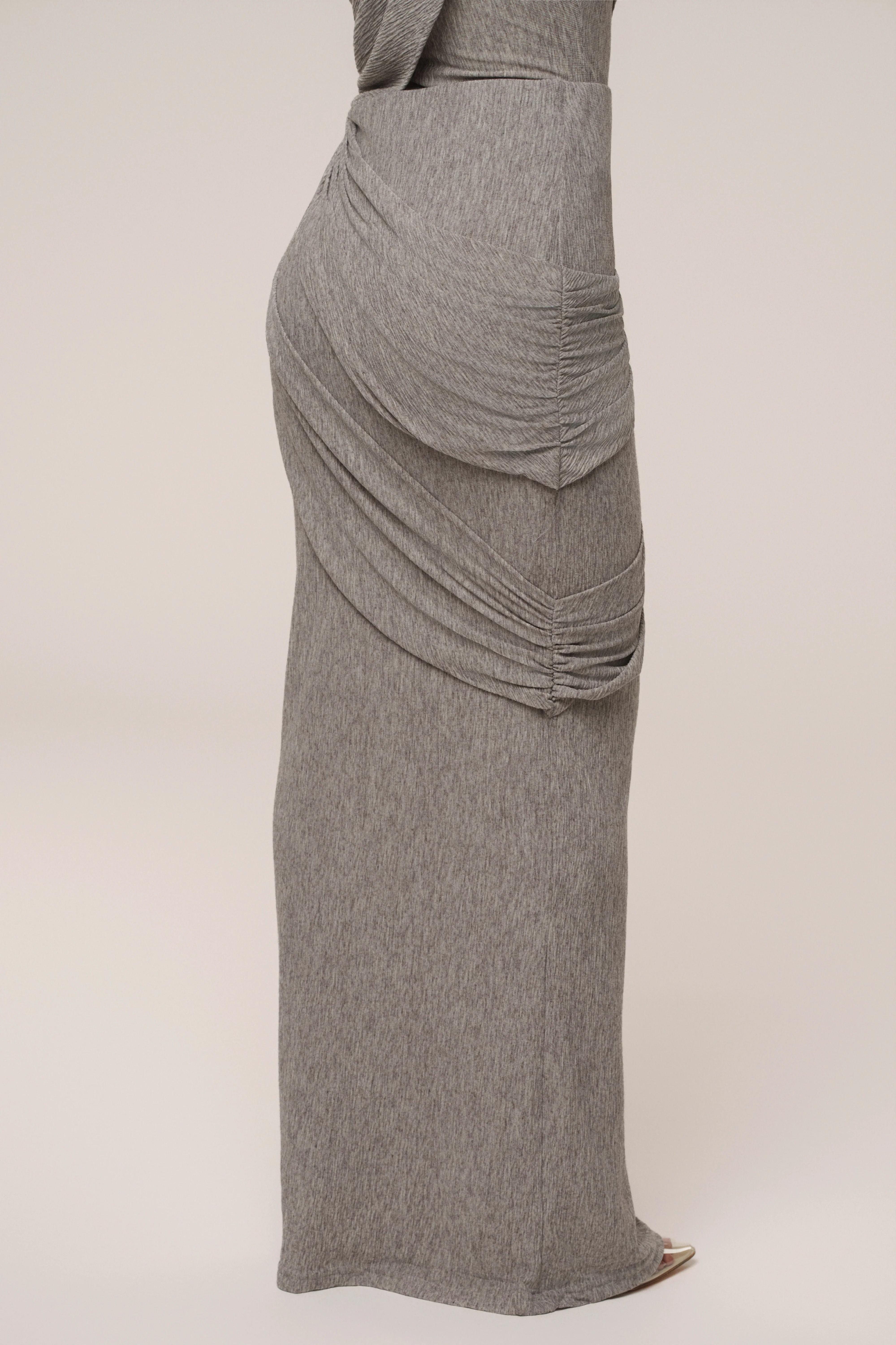 Grey Paradise Hills Maxi Skirt - Image 7