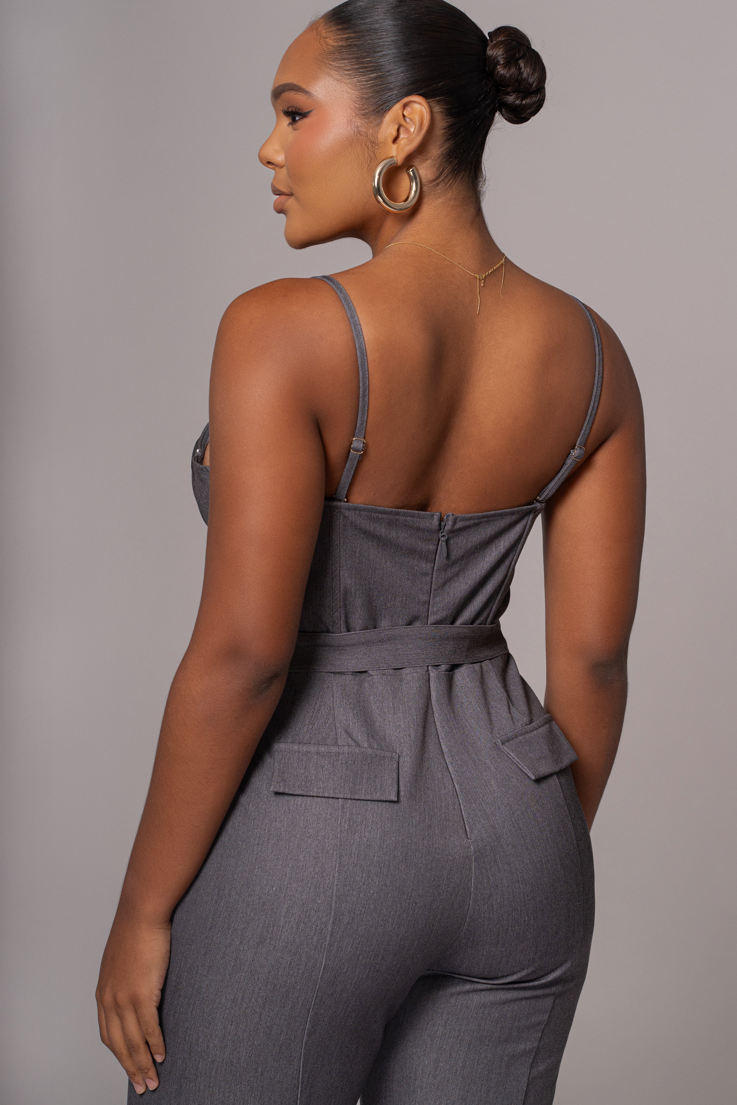 Grey Sweetheart Aroma Jumpsuit - Image 10