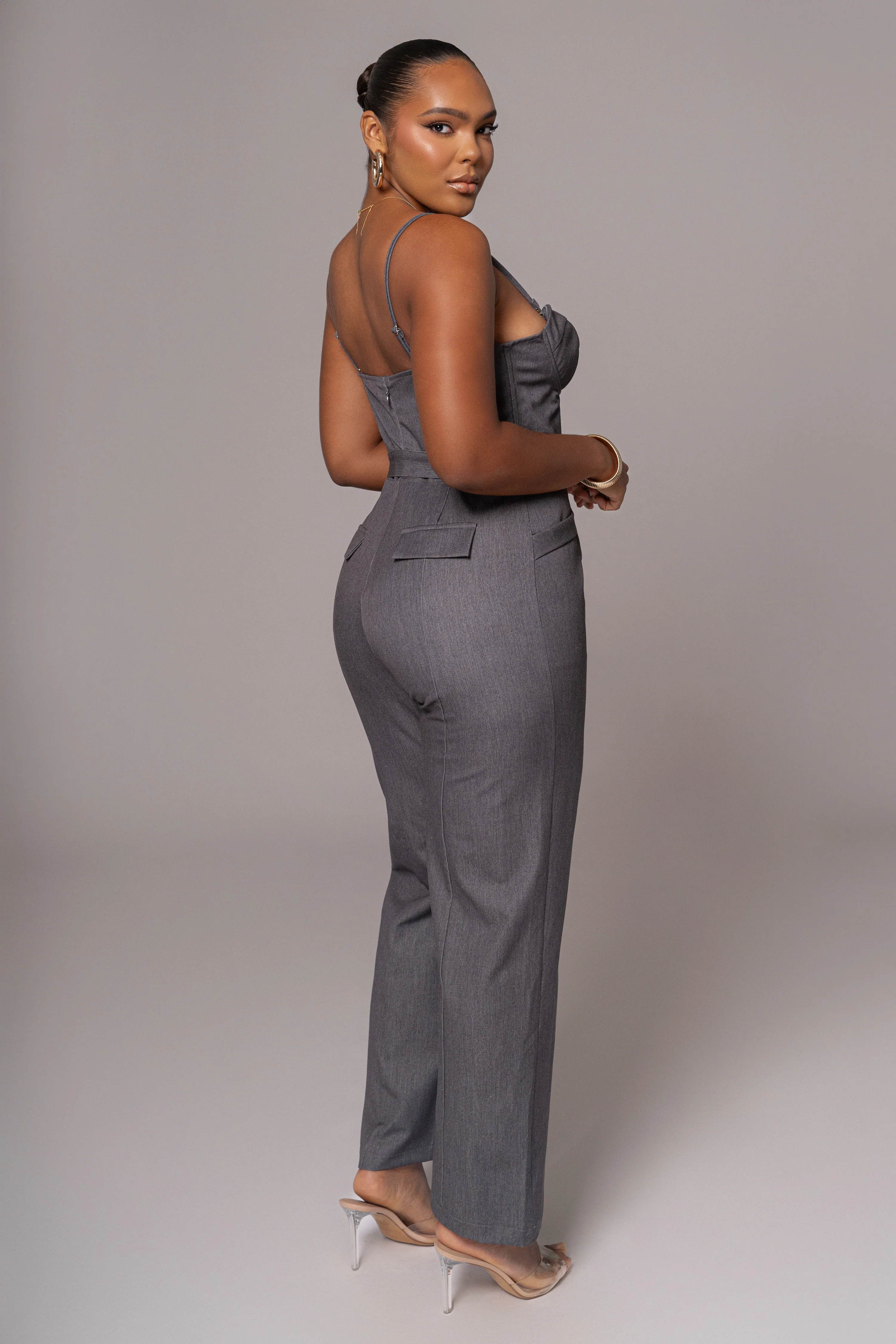 Grey Sweetheart Aroma Jumpsuit - Image 8
