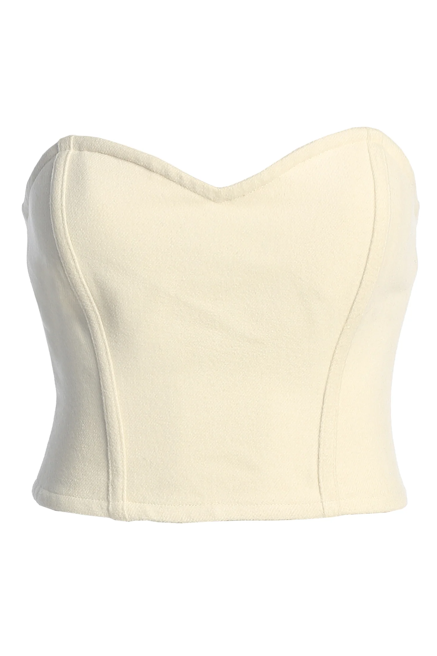 Ivory ALL YOU NEED WOVEN CORSET - Image 2