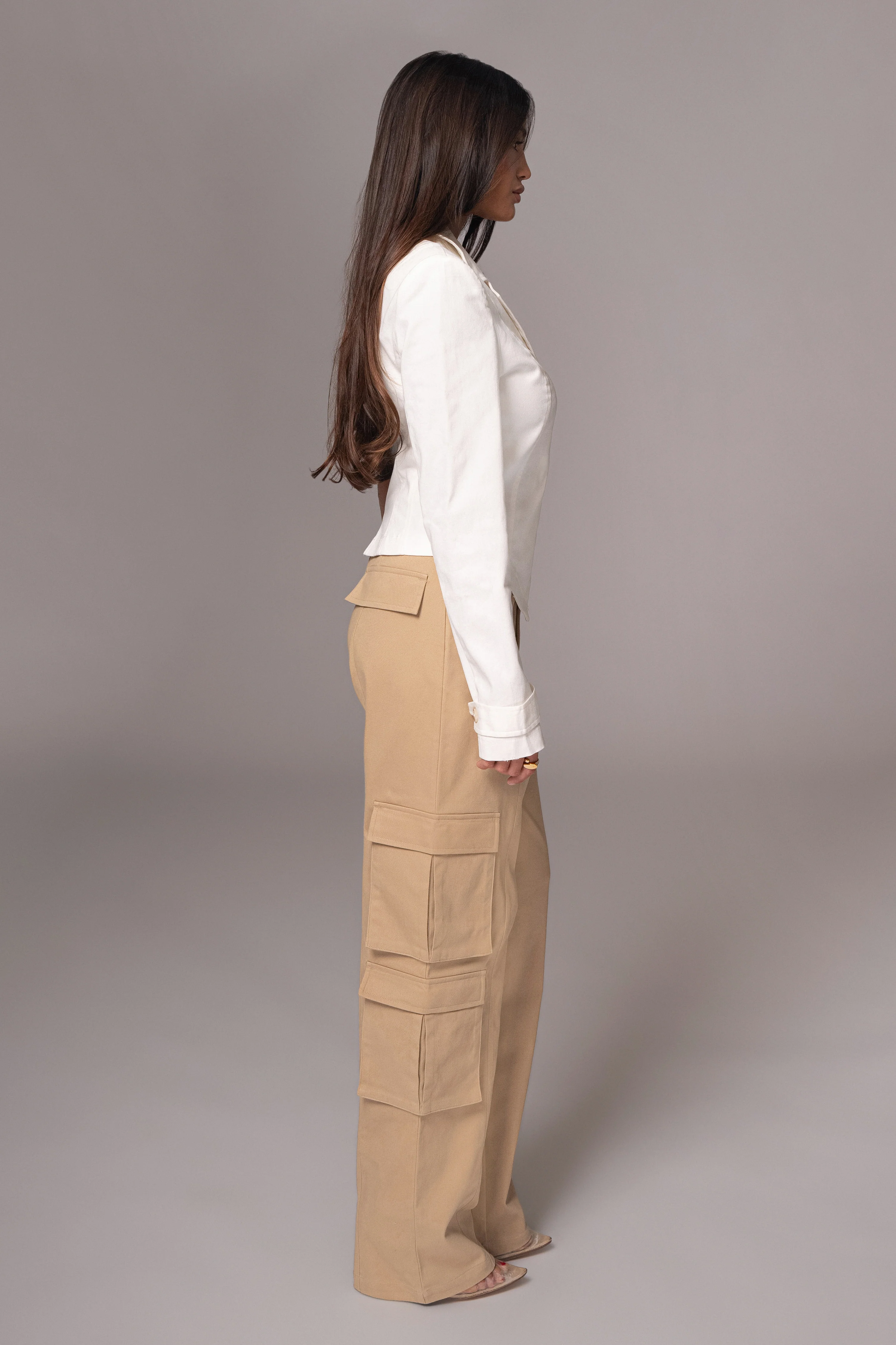 Ivory Amal One Shoulder Top - Image 6