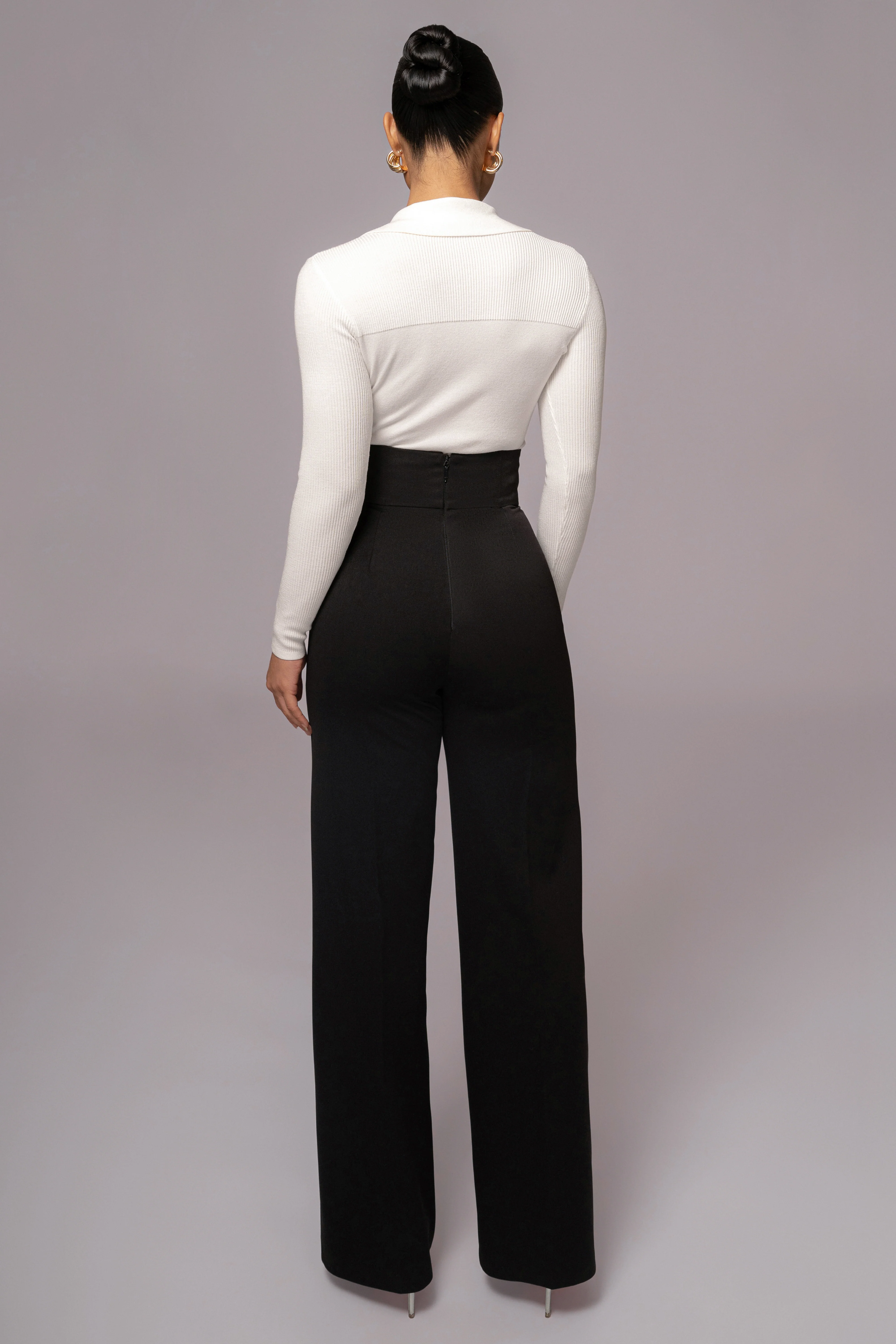 Ivory Ashley Collared Top - Image 11