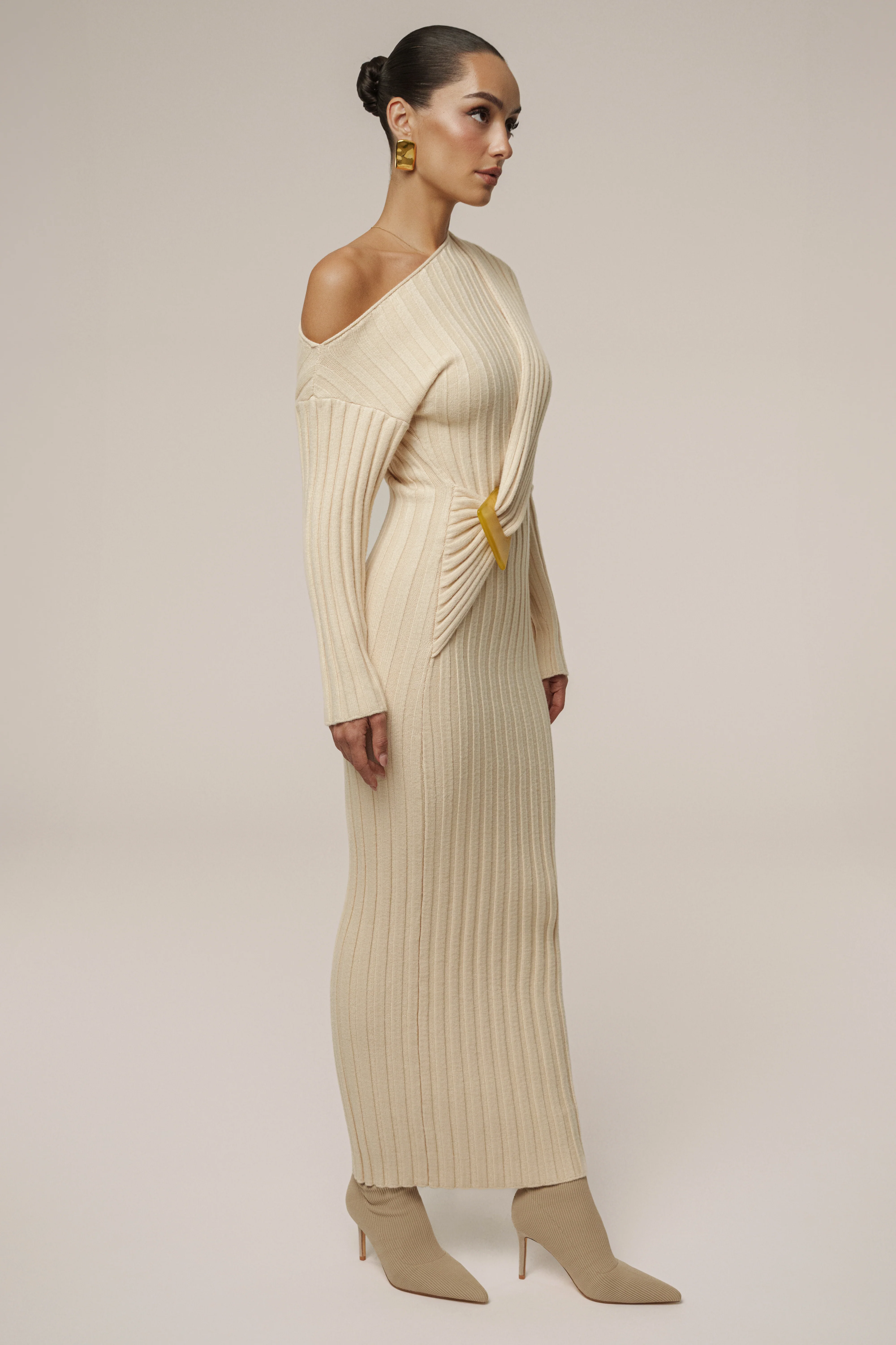 Ivory Auttomn Maxi Dress - Image 8