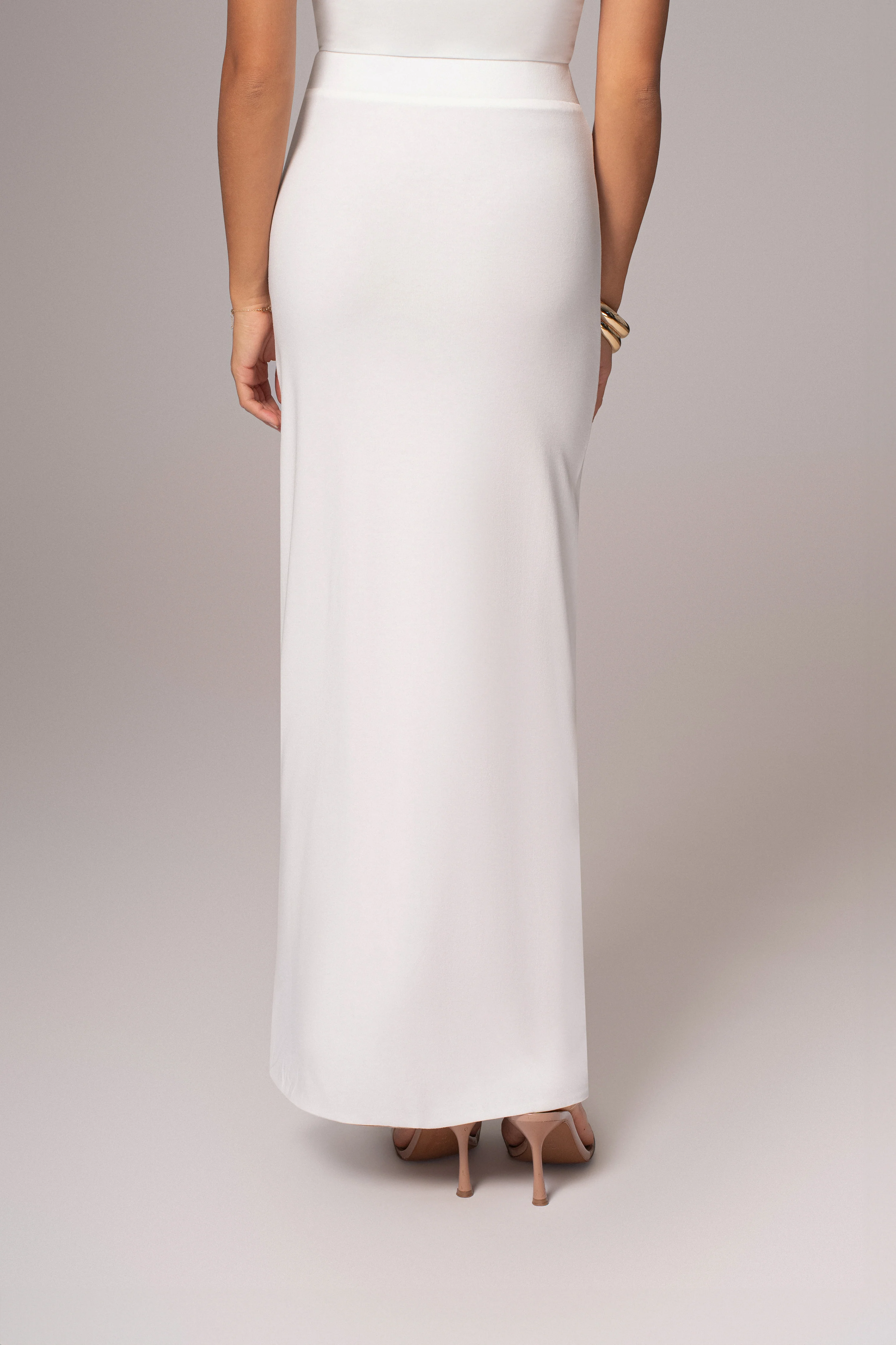 Ivory/Beige Everyday Reversible Skirt - Image 9