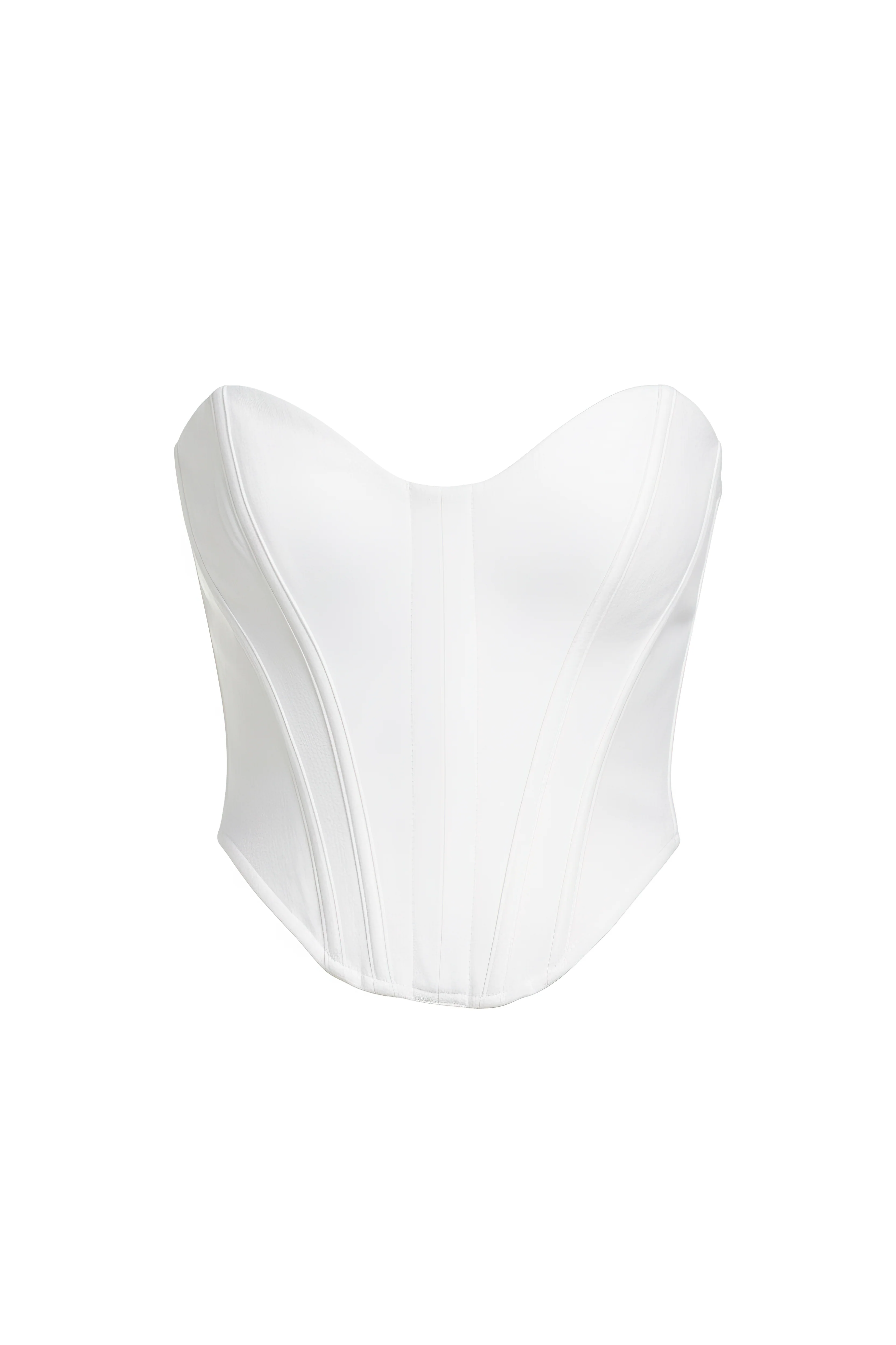 Ivory Beyond The Sea Linen Corset - Image 2