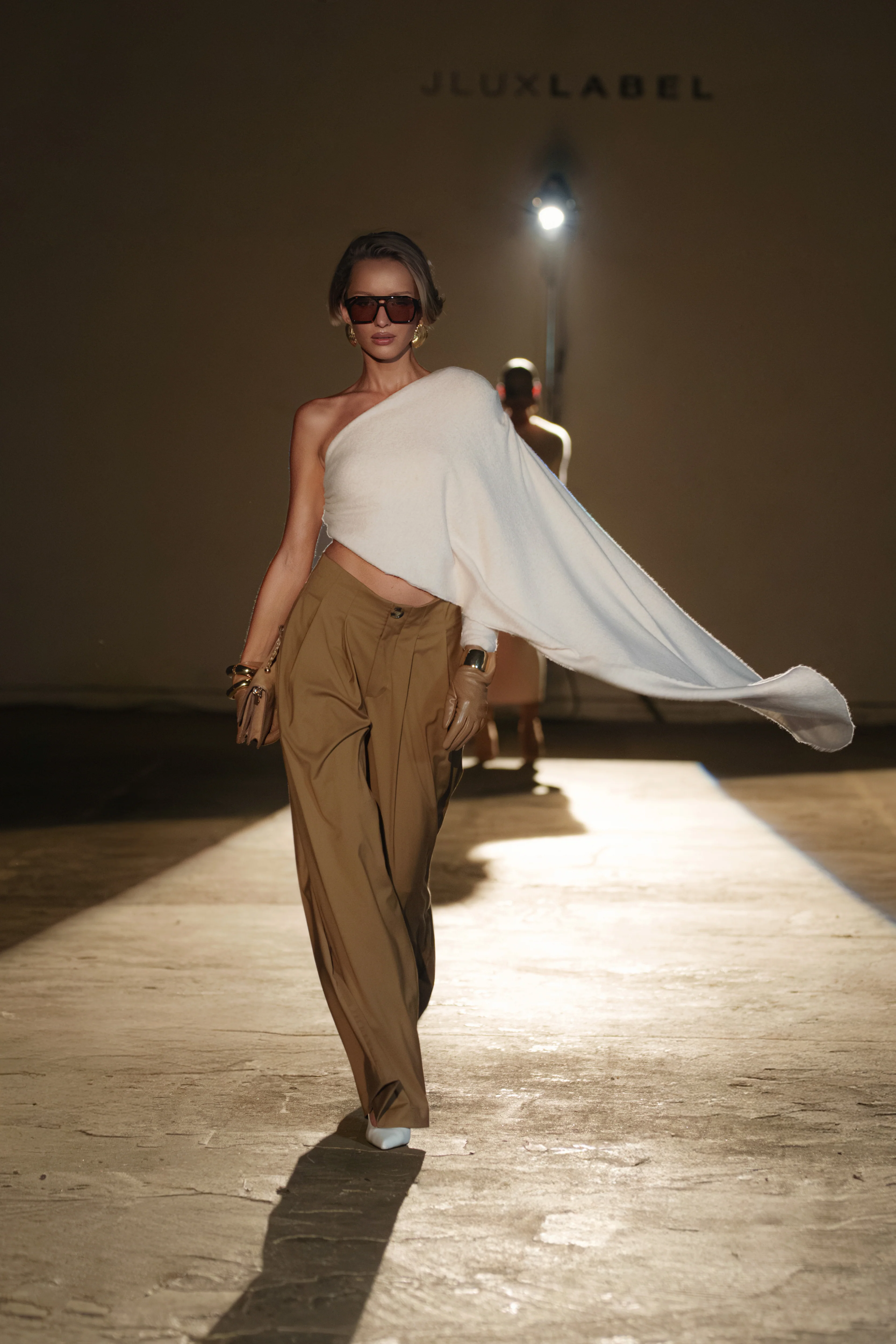 Ivory Capsule One Shoulder Top - Image 2