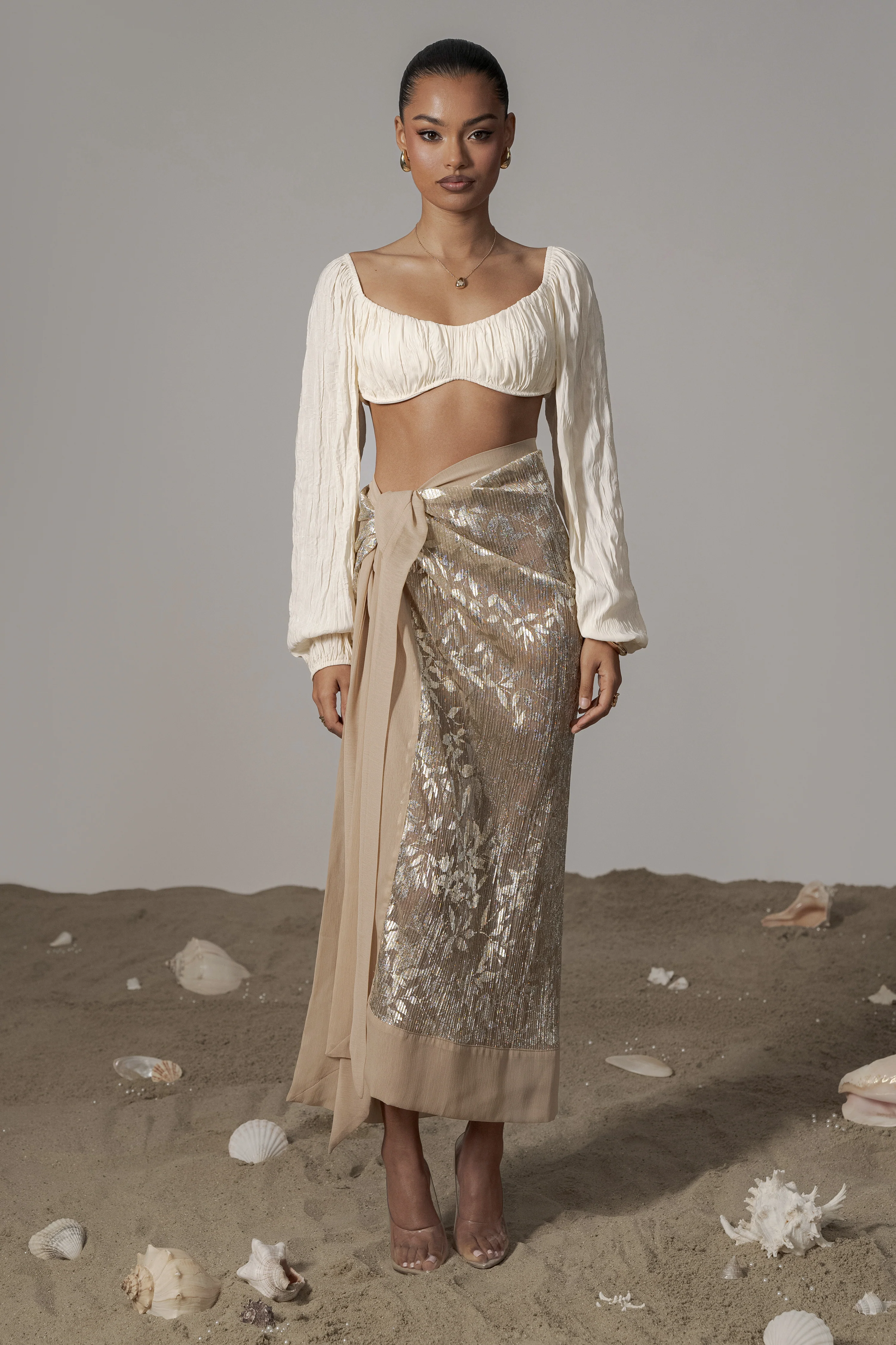 Ivory Carey Long Sleeve Top - Image 4