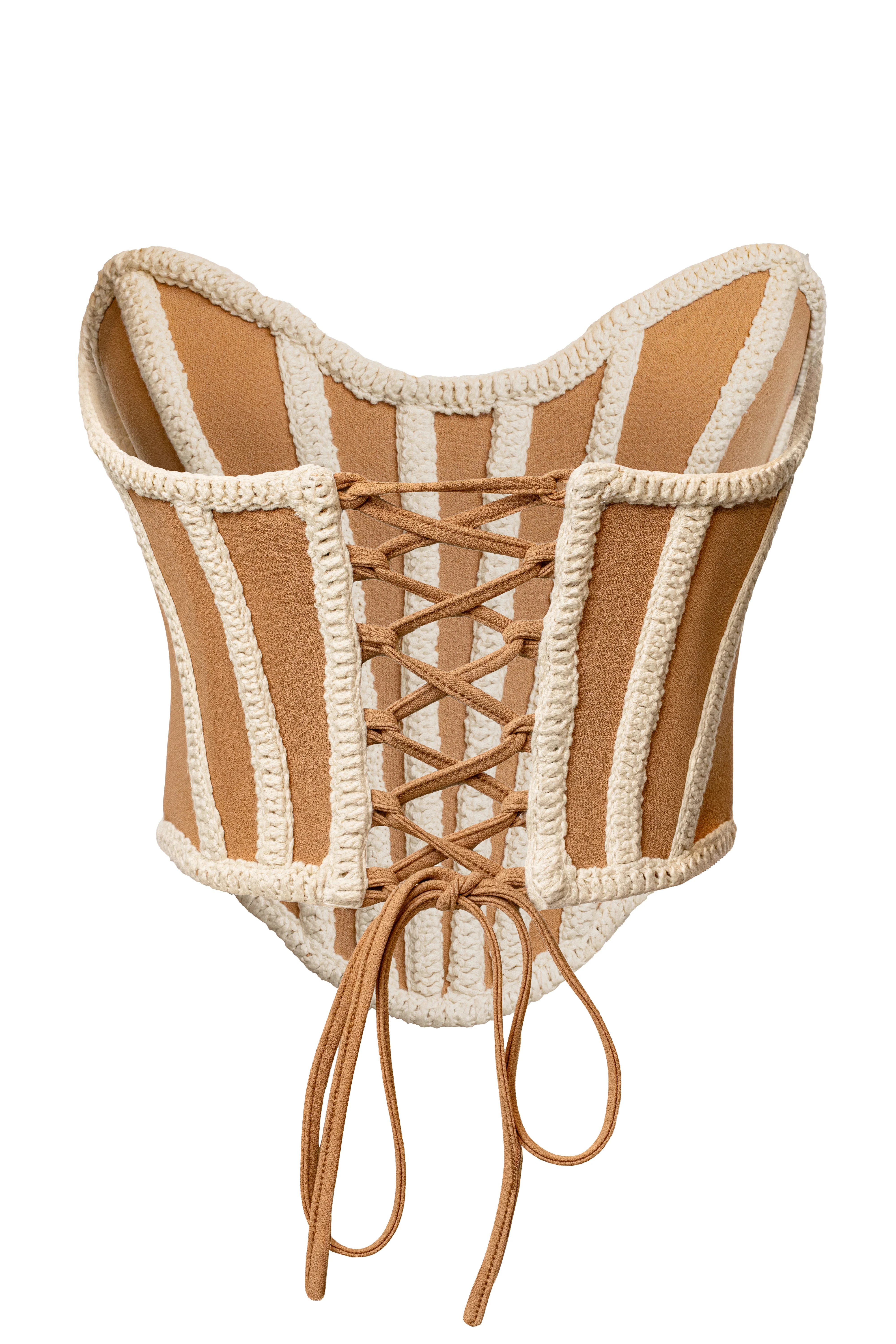 Ivory Cassis Braided Corset - Image 6
