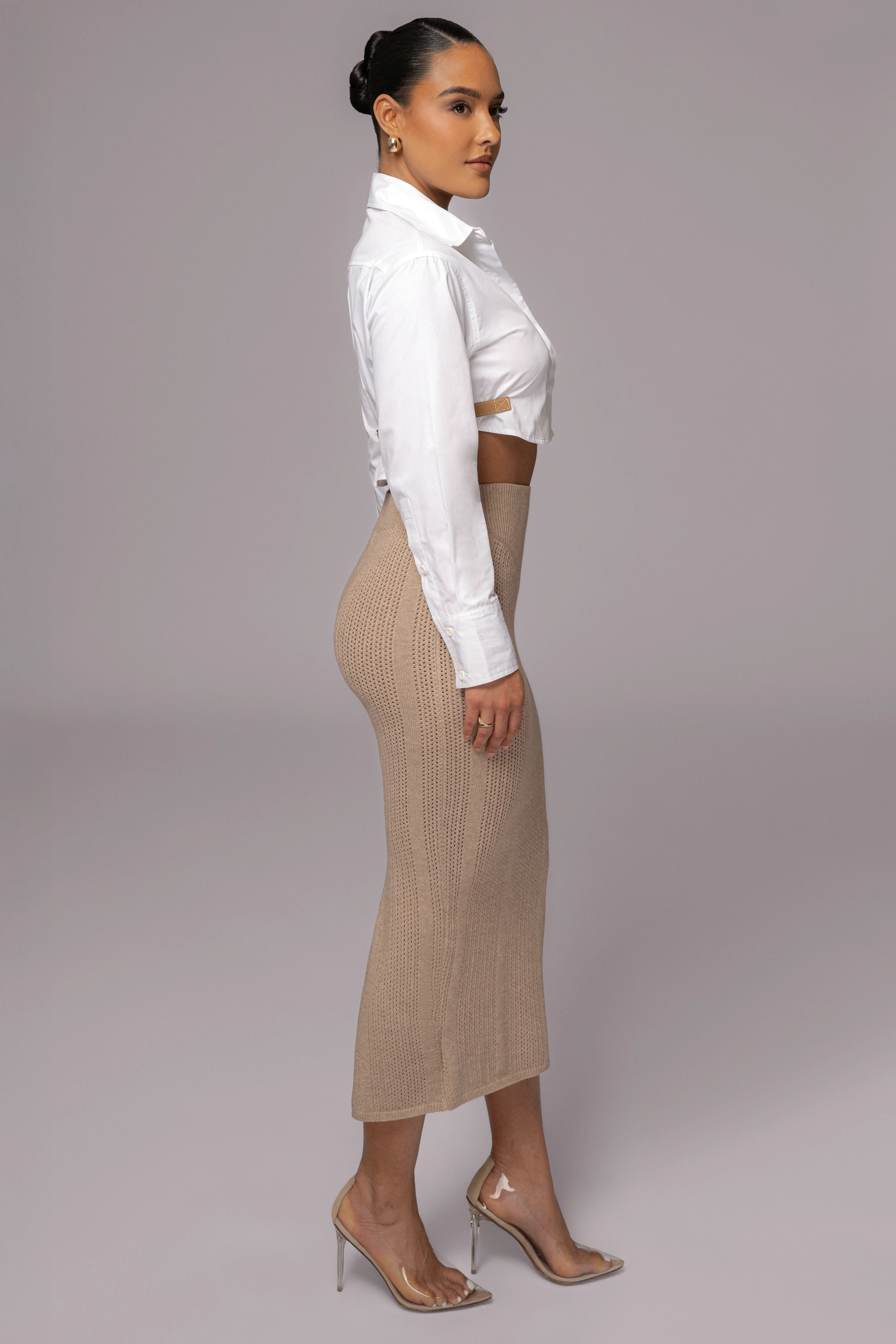 Ivory Close To You Collared Top - Image 11