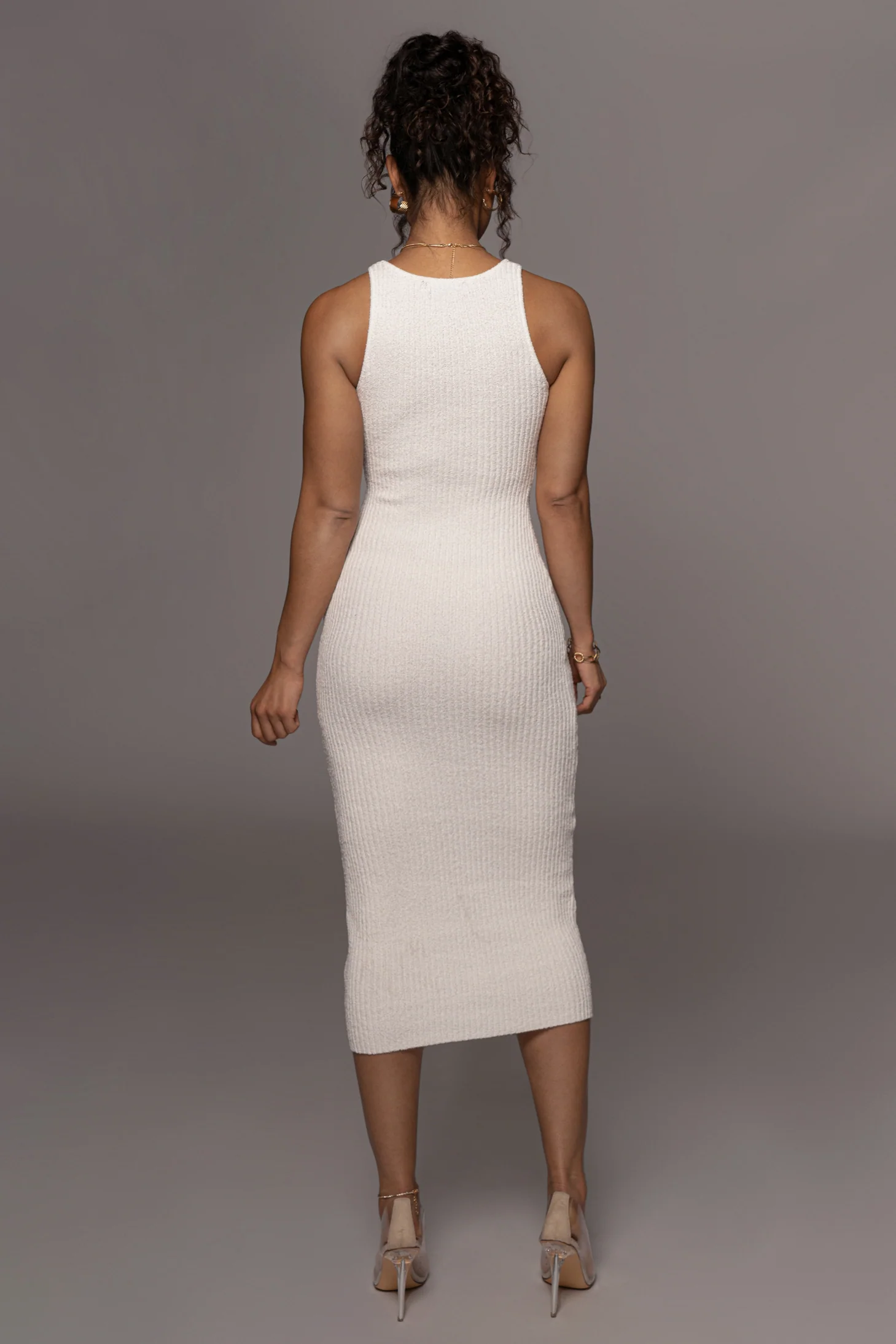 Ivory Day To Night Midi Dress - Image 6