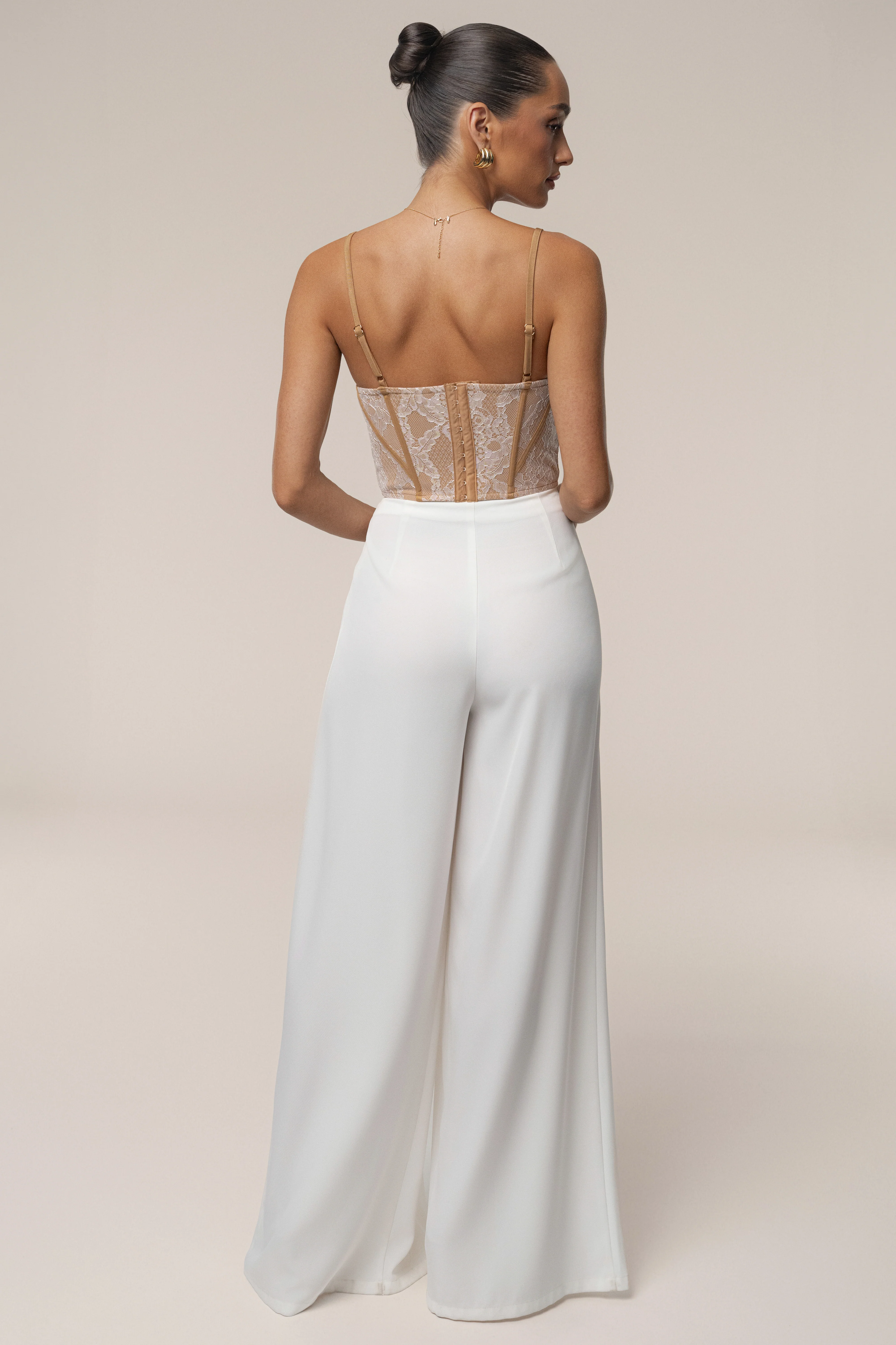 Ivory Desire Lace Corset - Image 6