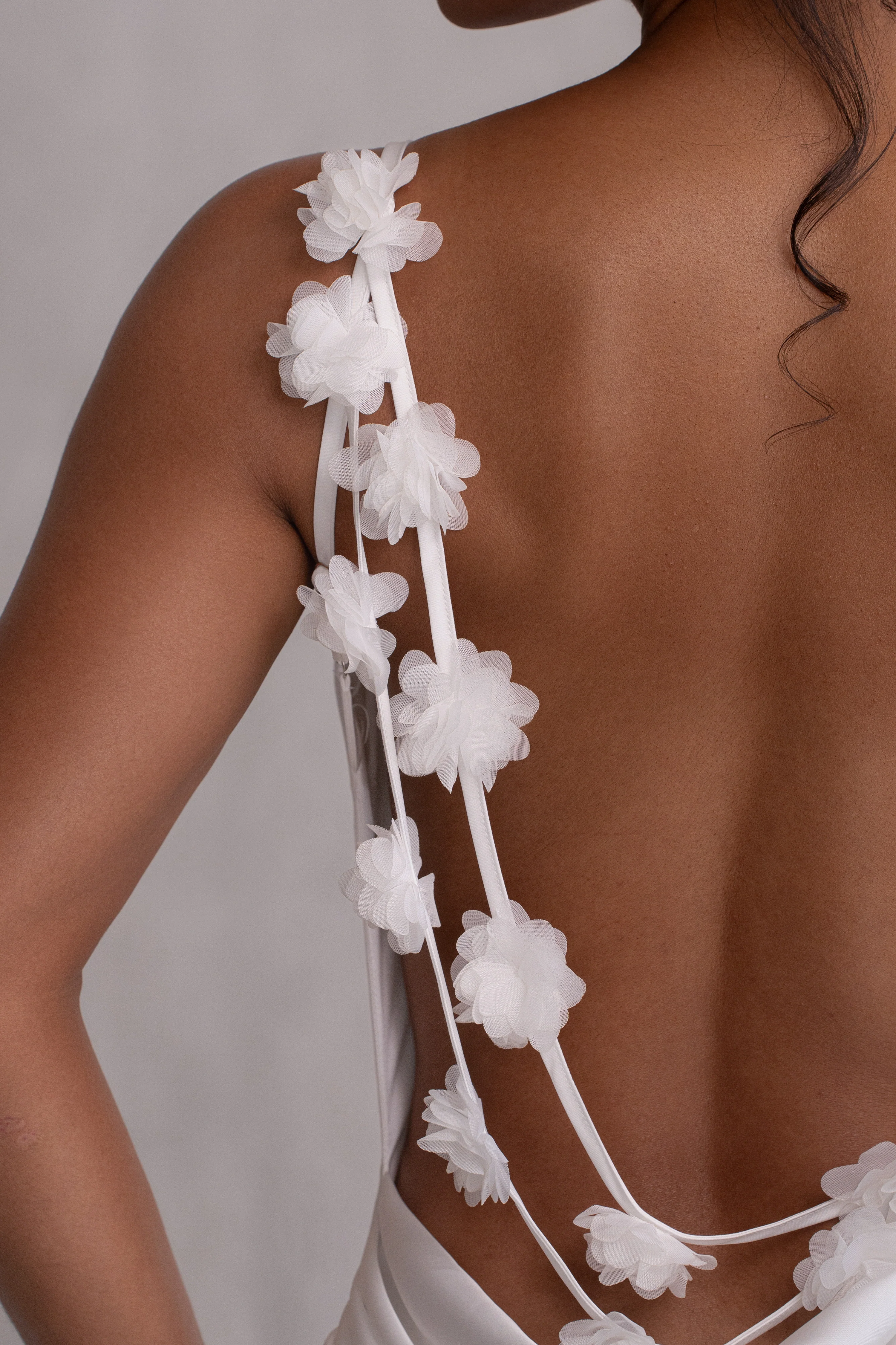 Ivory Down The Aisle Satin Gown - Image 15