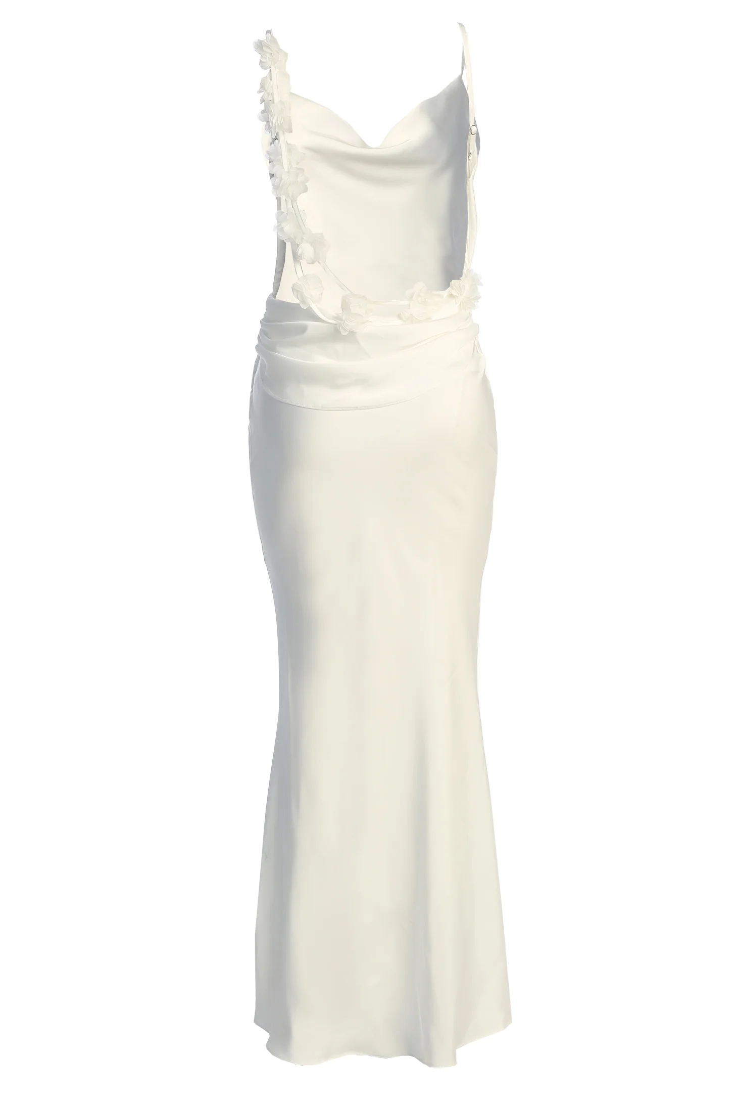 Ivory Down The Aisle Satin Gown - Image 16